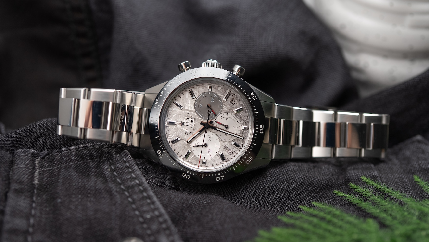 This Zenith Chronomaster Sport Meteorite in steel is now available worldwide