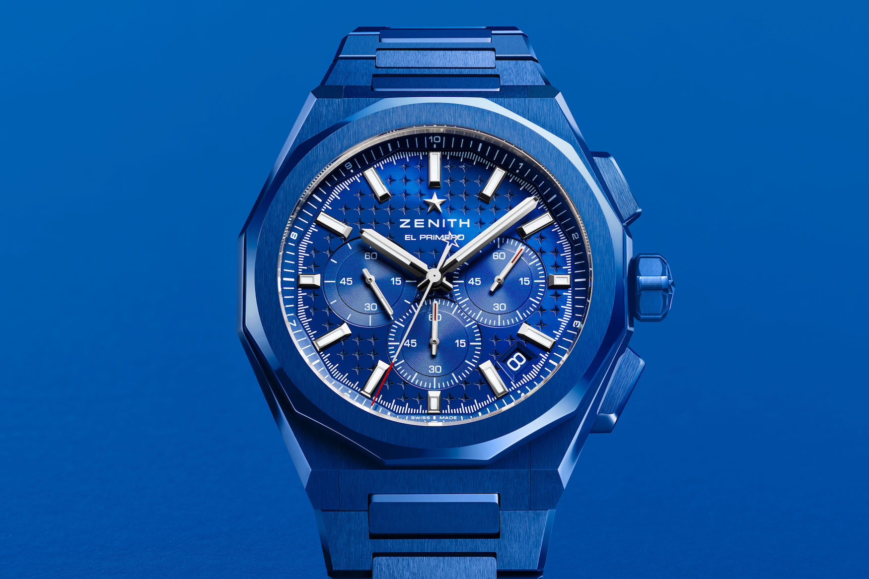 Zenith handles the Skyline Chronograph 160th Blue Ceramic 1 3