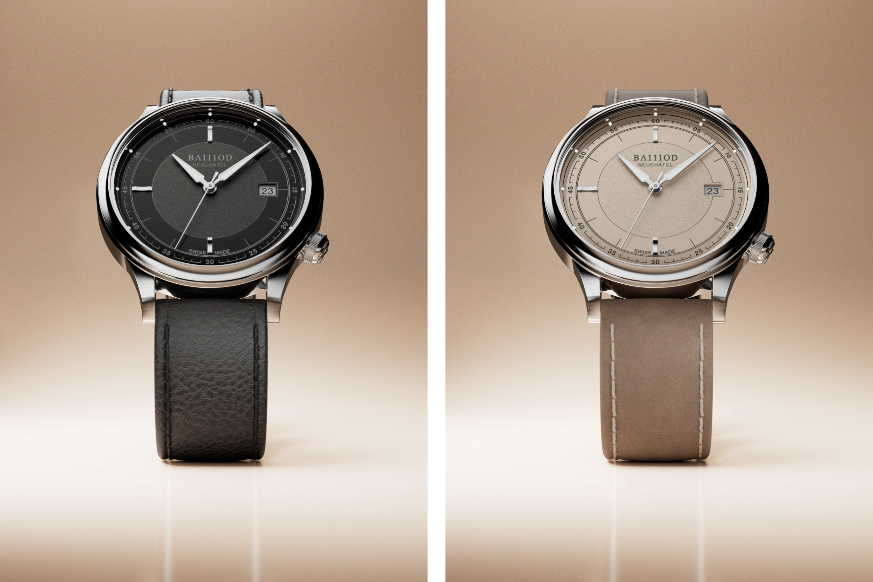BA1111od Chapter 8 Black beige of three hands