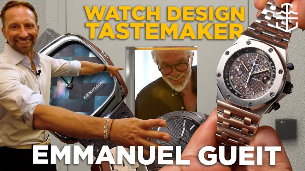 “You killed my Royal Oak!”: Emmanuel Gueit reveals the stories behind his legendary watch designs