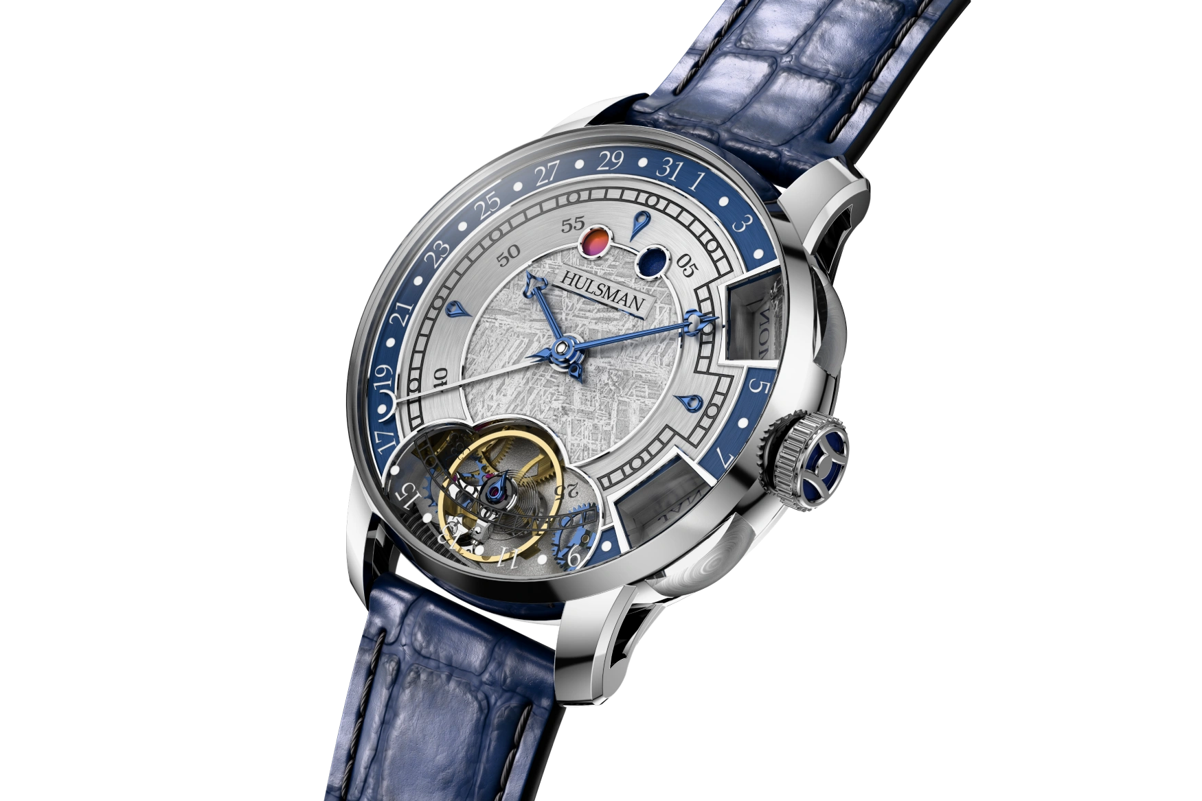 Hulsman Easy Perpetual White Gold Meteorite