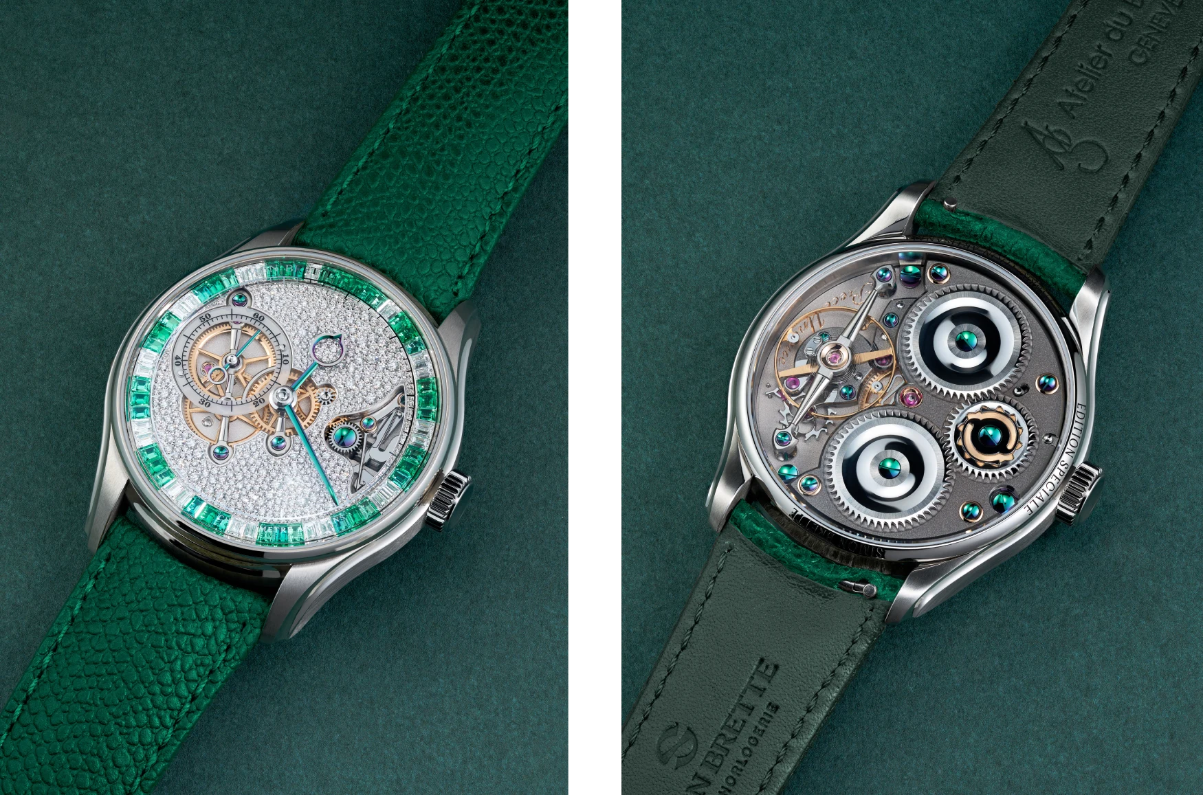 simon brette Chronomètre Artisans Emerald