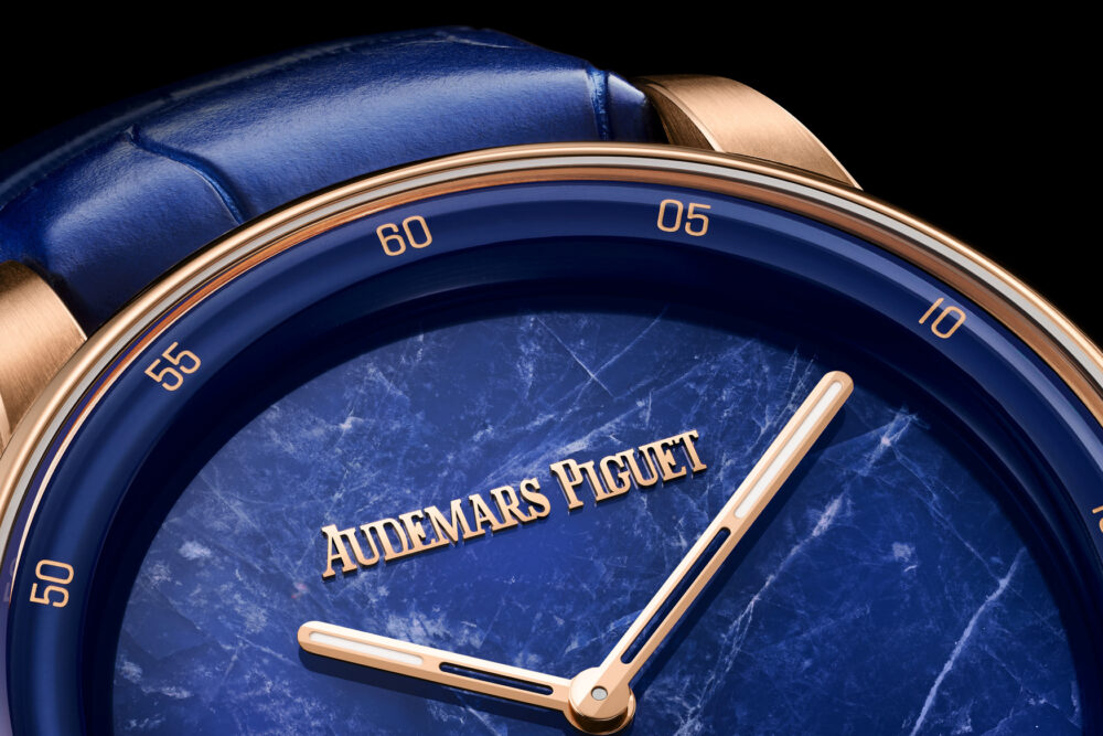 Audemars Piguet Code 11 59 Tourbillon 18k pink gold dial close up