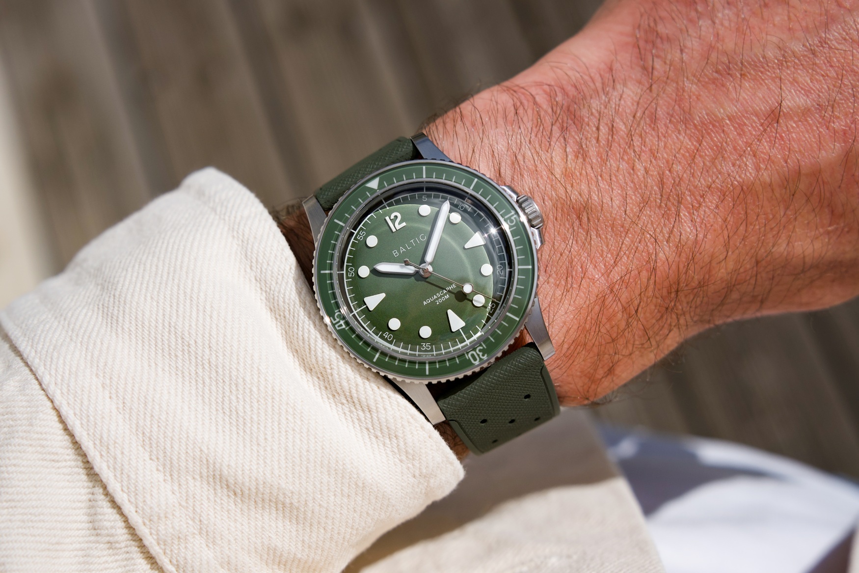 Baltic Aquascaphe Mk2 39mm green
