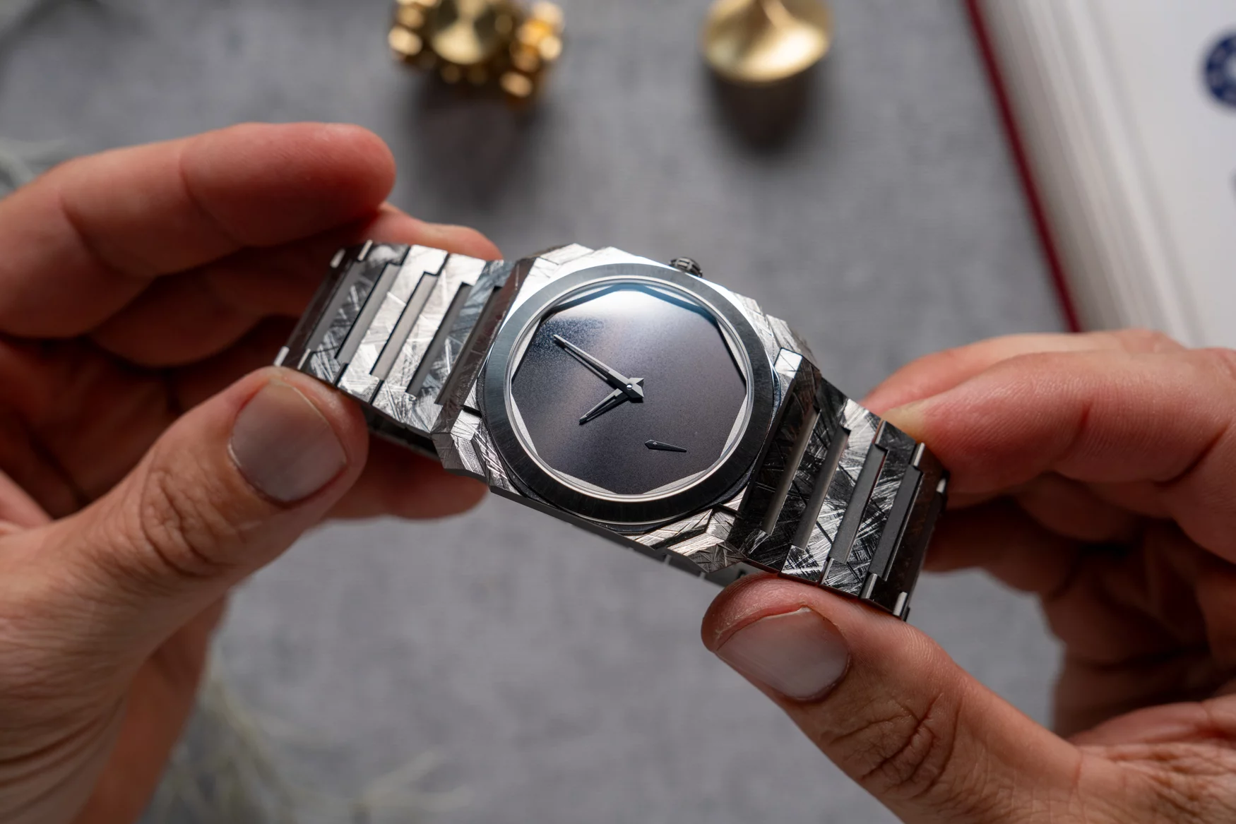 Bulgari x Lee Ufan Octo Finissimo (live pics) | INTRODUCING