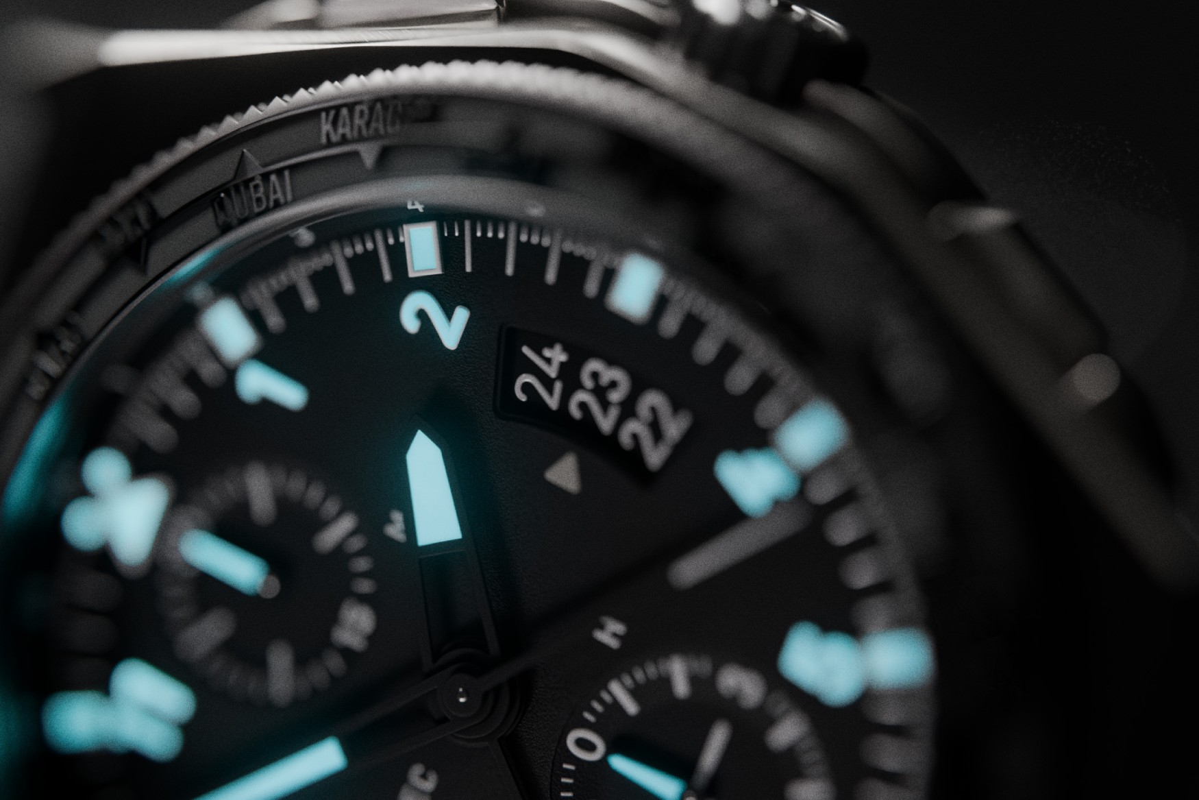 MicroMilSpec Pilot WorldTimer Lume