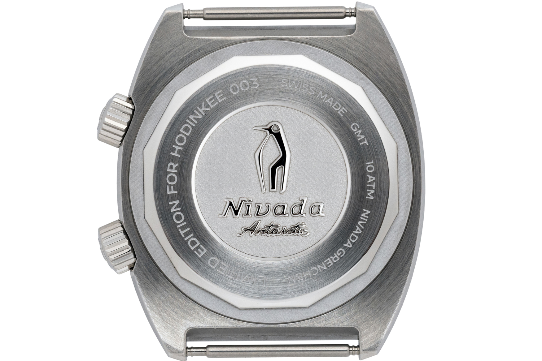 Nivada Grenchen Antarctic Gmt Hodinkee Case Back