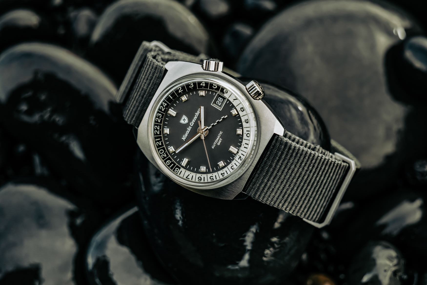 Nivada Grenchen Antarctic Gmt HodinkeeLifestyle
