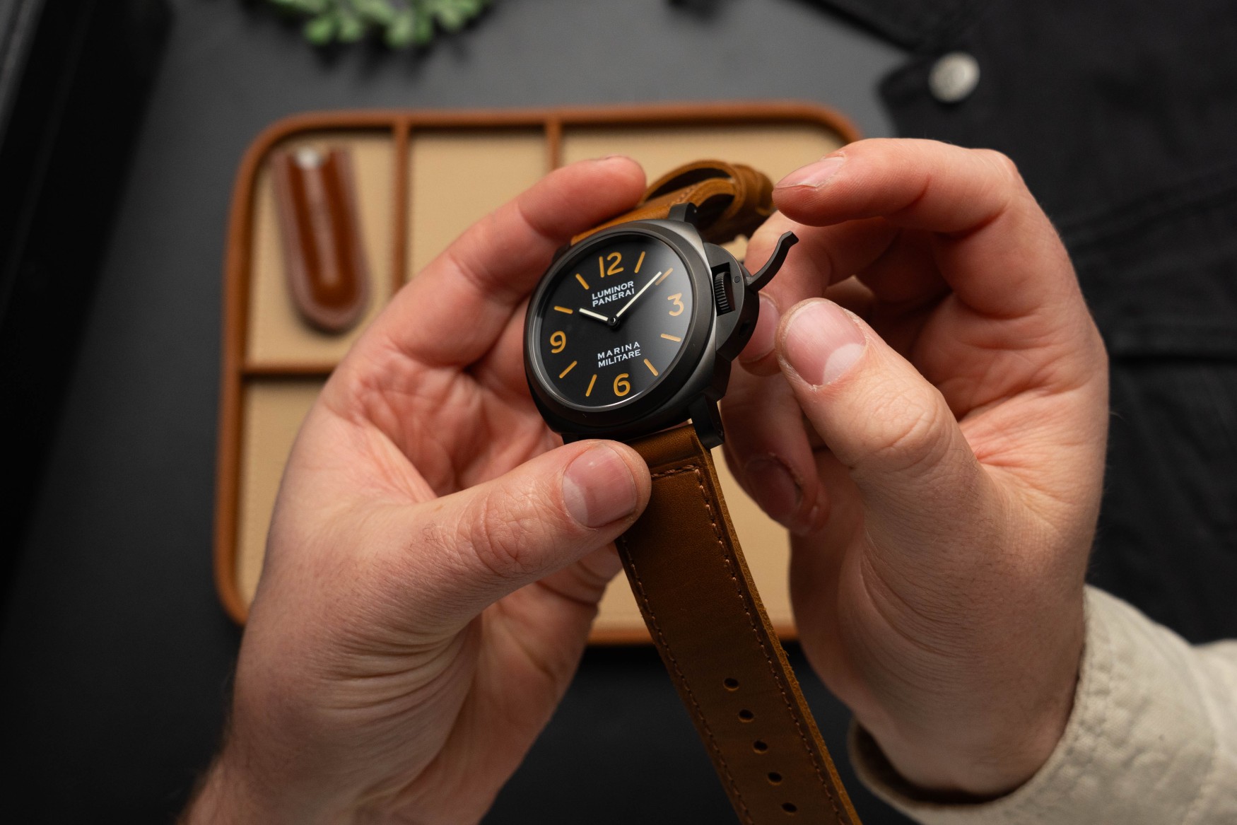Panerai luminor Marina Militare PAM05218 Crown Guard