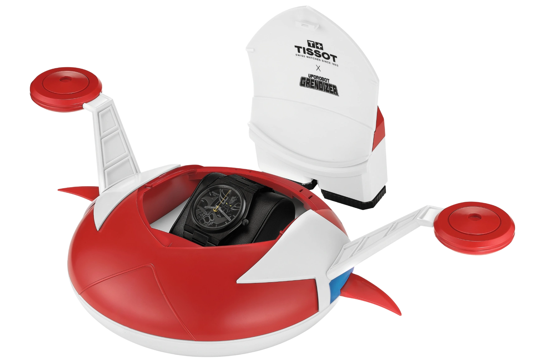 Tissot PRX 40mm UFO Robot Grendizer 50th Anniversary Special Edition box