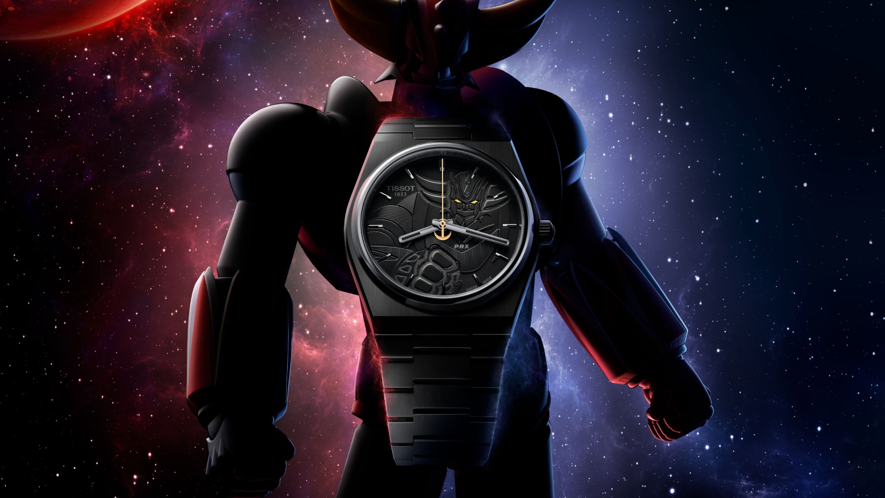 Tissot PRX 40mm UFO Robot Grendizer 50th Anniversary Special Edition feature