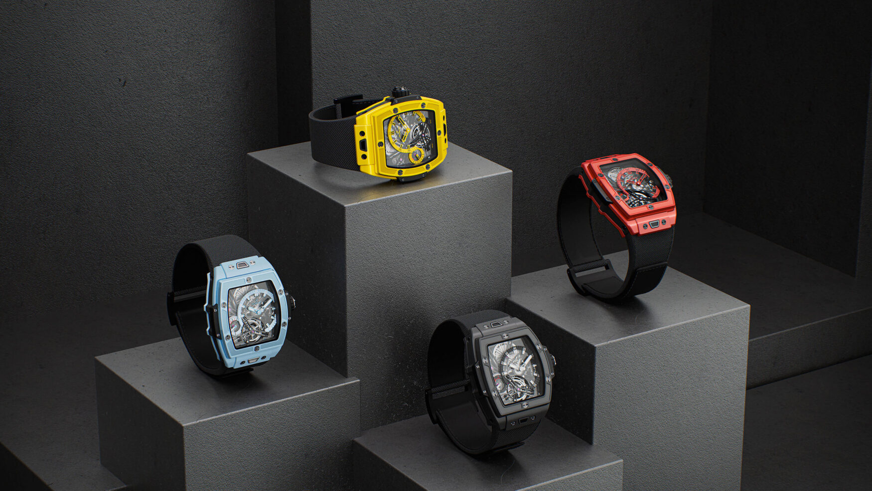 Hublot unleashes five new Spirit of Big Bang Tourbillons with a fresh twist of customisation