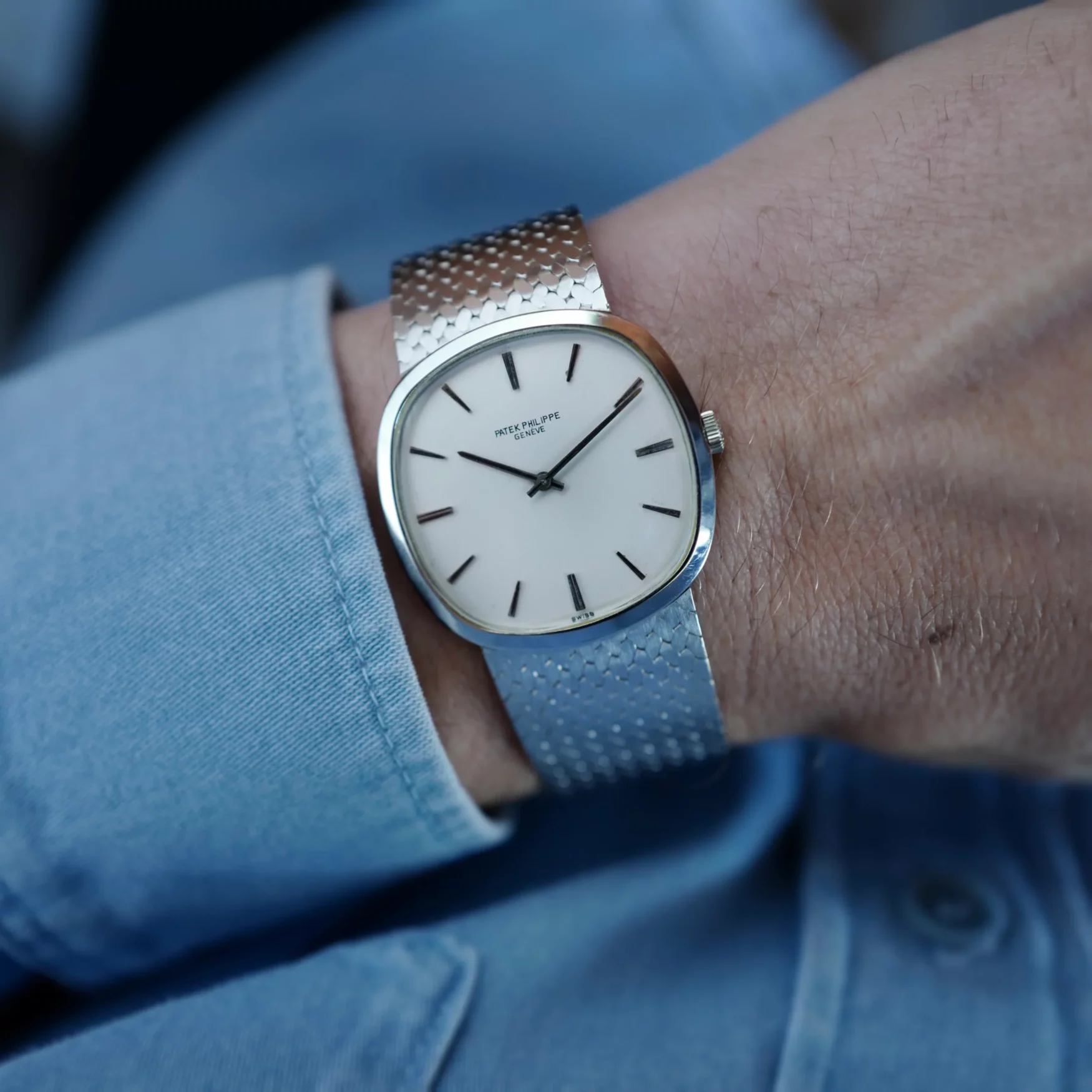 patek ellipse 3544 wrist