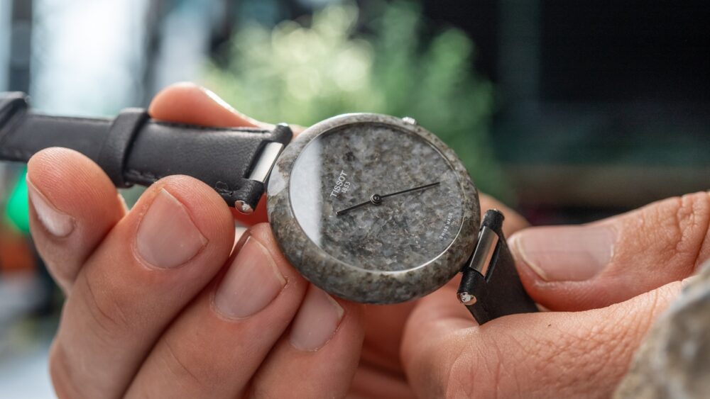 Tissot took Russell up a mountain to celebrate the return of the RockWatch