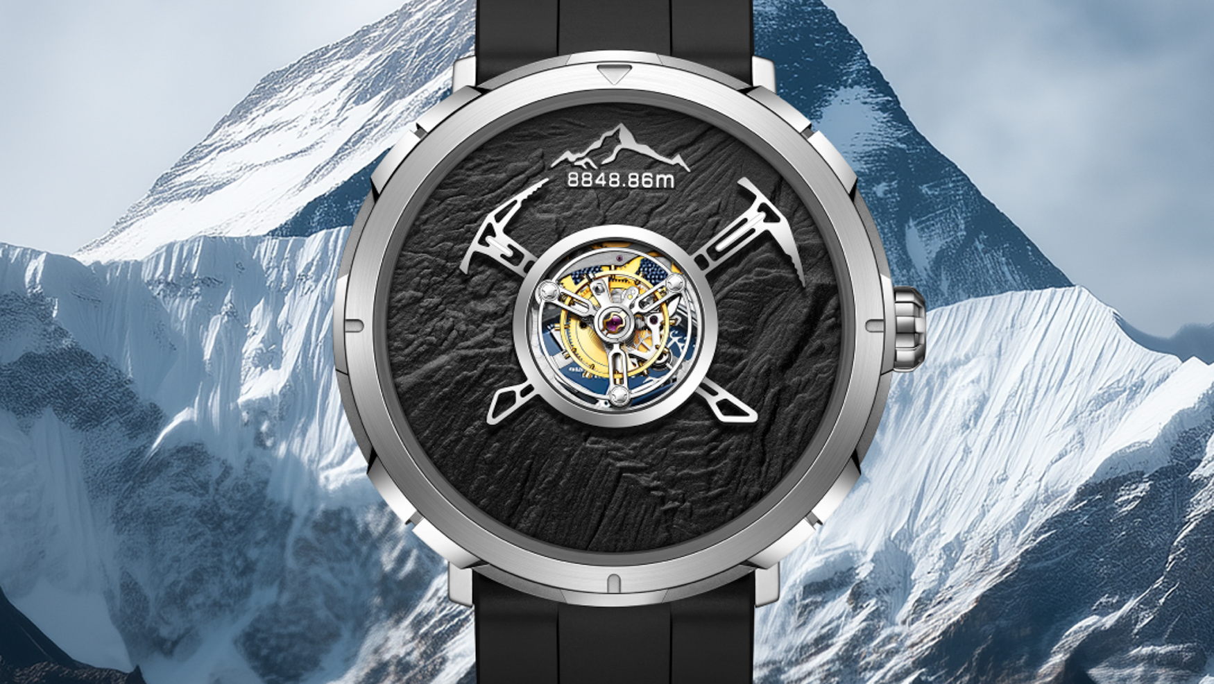CIGA design Everest Summit Central Tourbillon