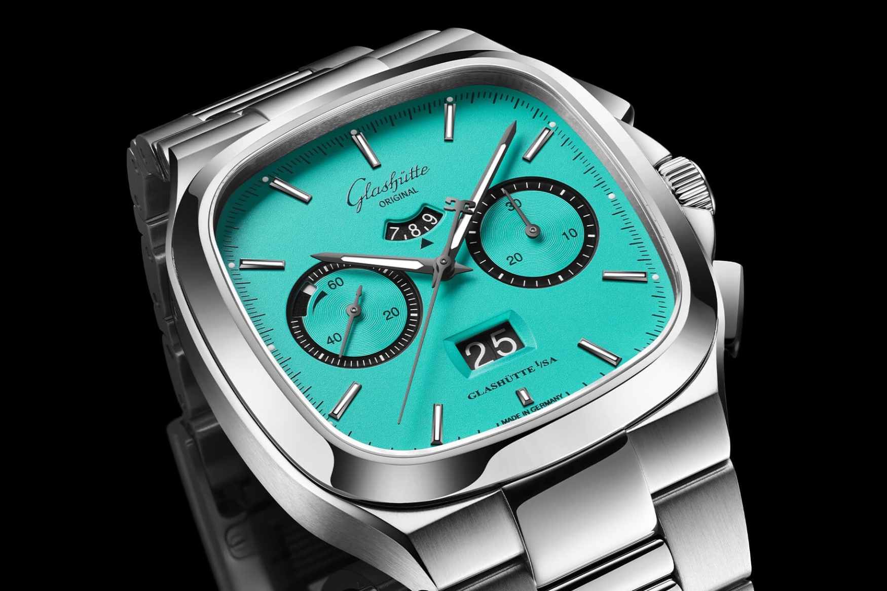 Bể bơi ngày toàn cảnh Glashütte Original Seventies Chronograph