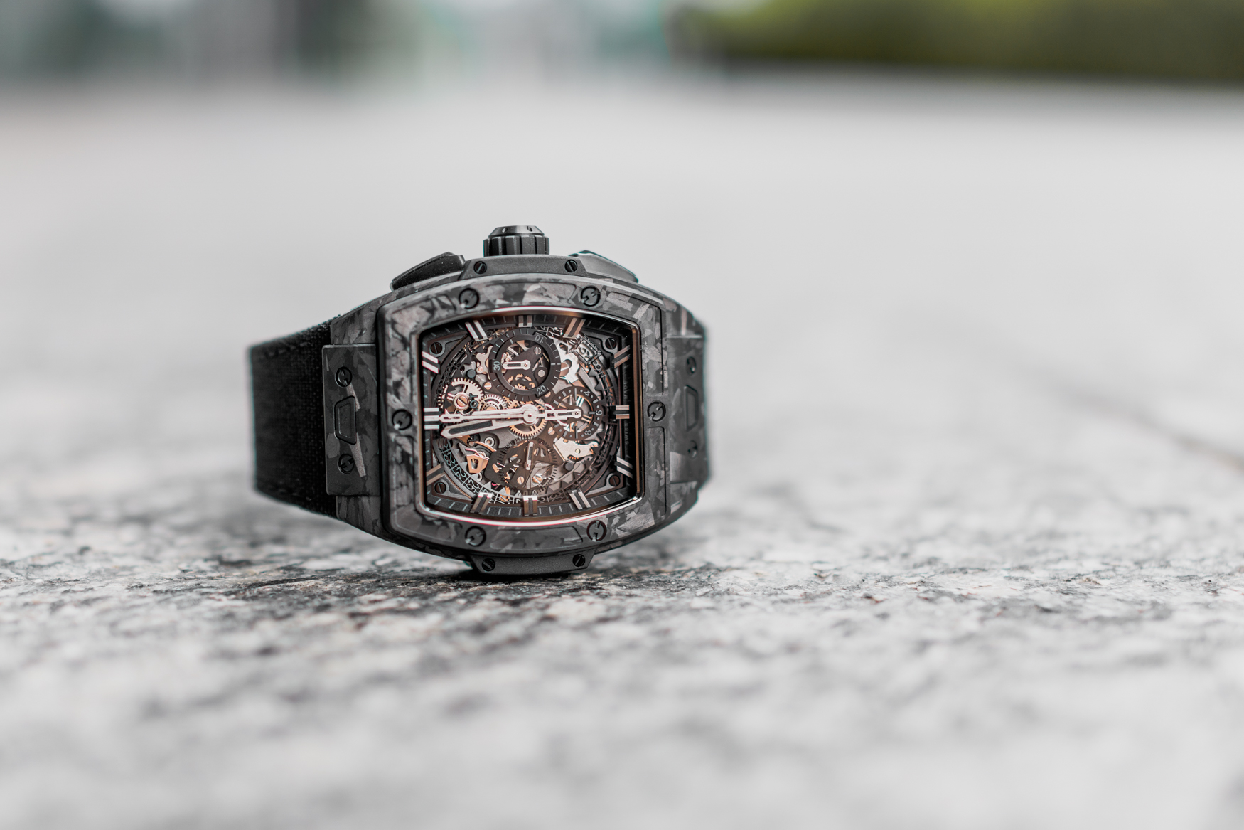 Hublot Spirit of Big Bang Frosted Carbon Lifestyle