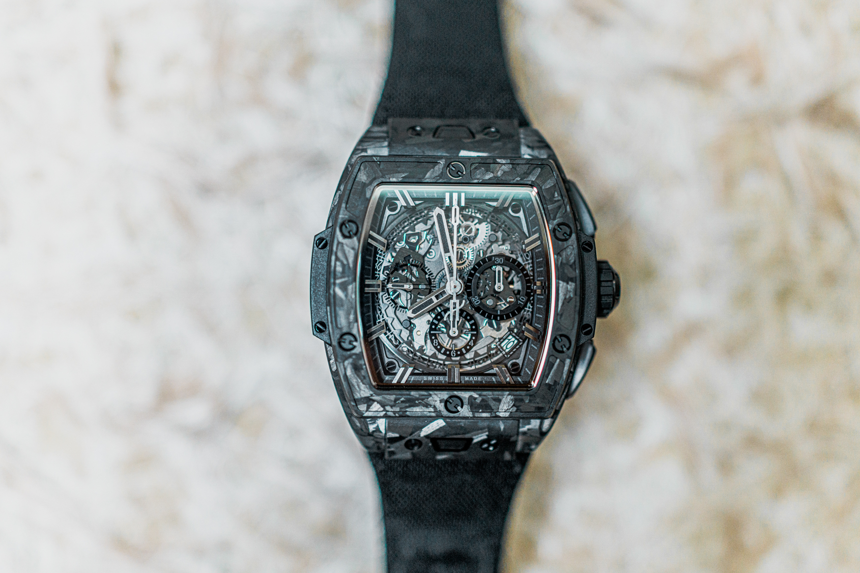 Hublot Spirit of Big Bang Frosted Carbon Profile 2