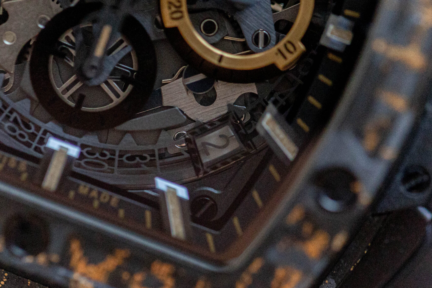 Hublot Spirit of Big Bang Tiger Dial Close Up