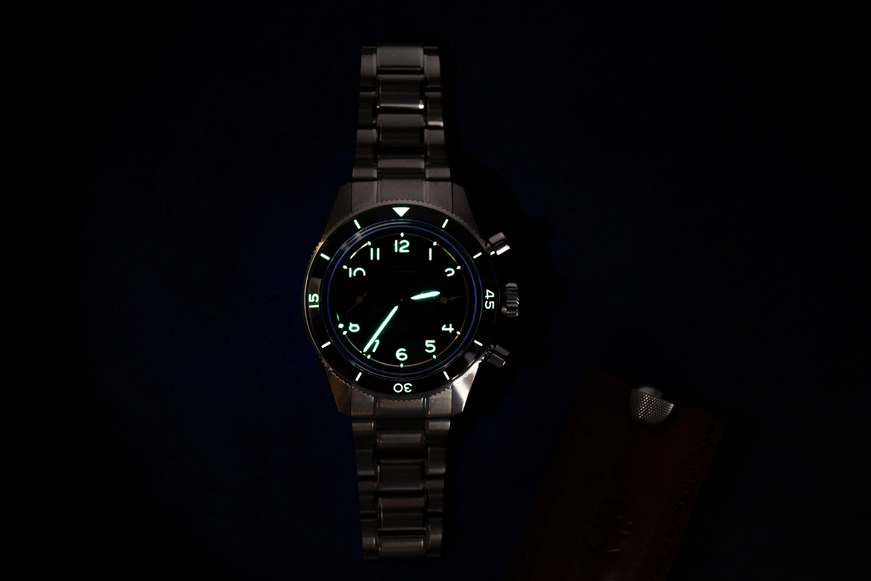 Longines Spirit Pilot Flyback Lume