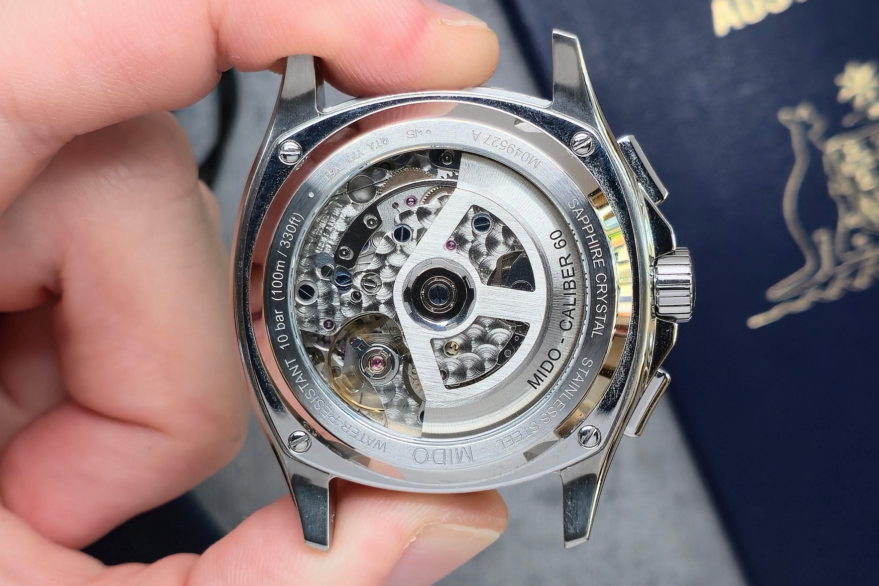 Ốp lưng Mido Multifort TV Chronograph