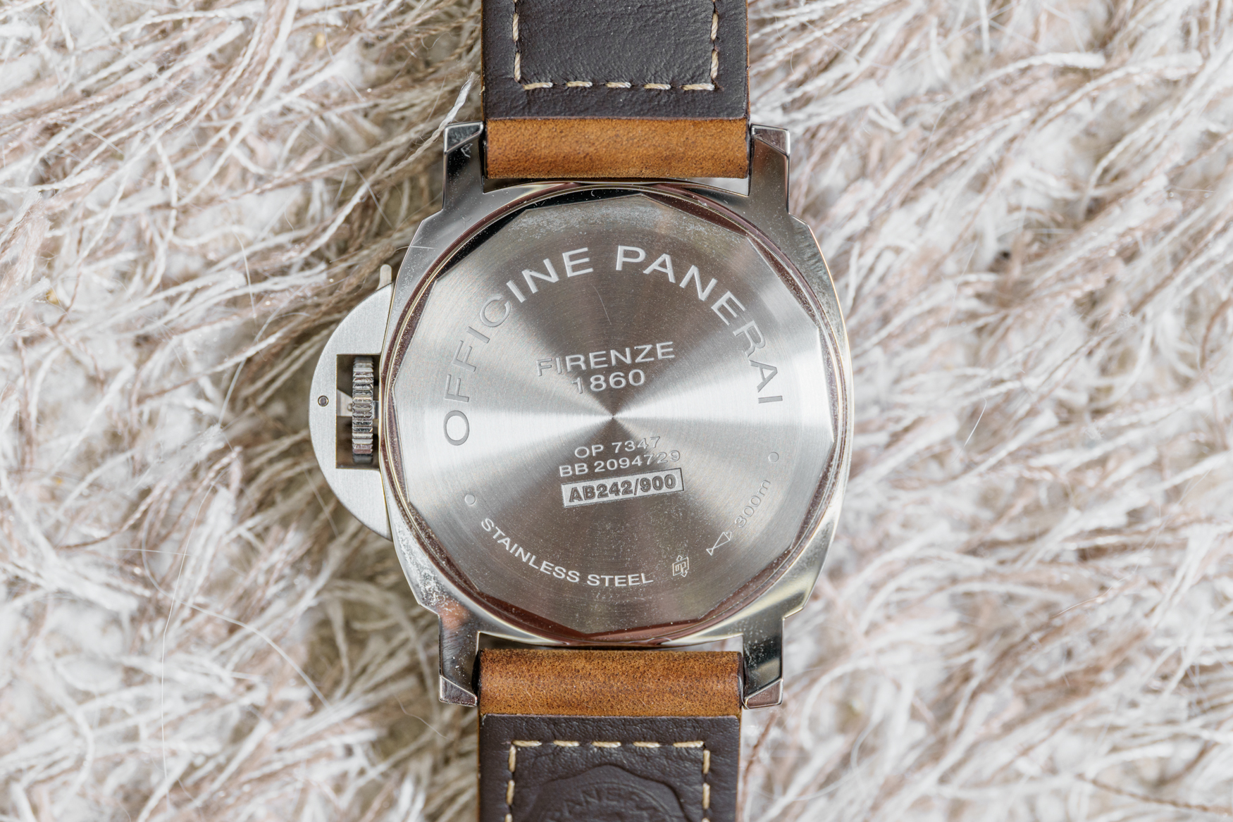 Panerai Luminor 8 Giorni PAM00915 Case Back