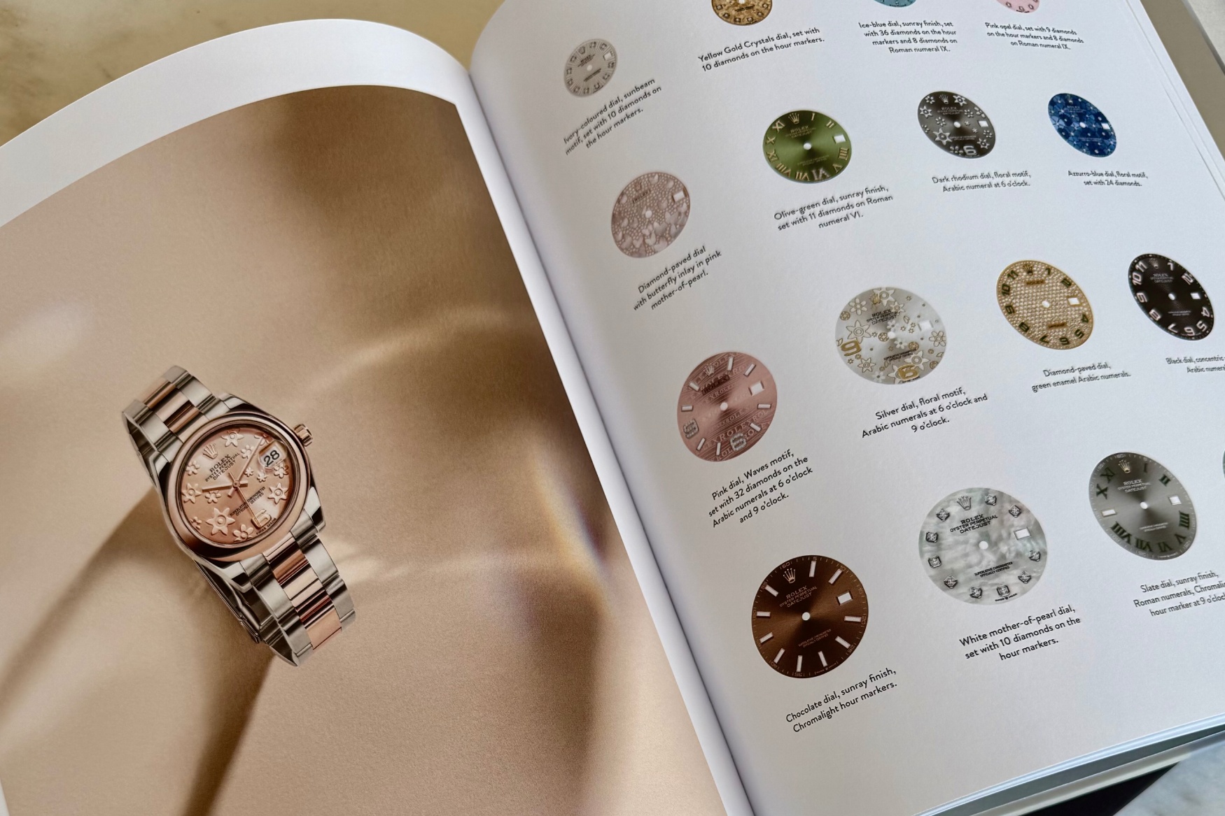 Mặt số đánh giá sách Rolex Datejust