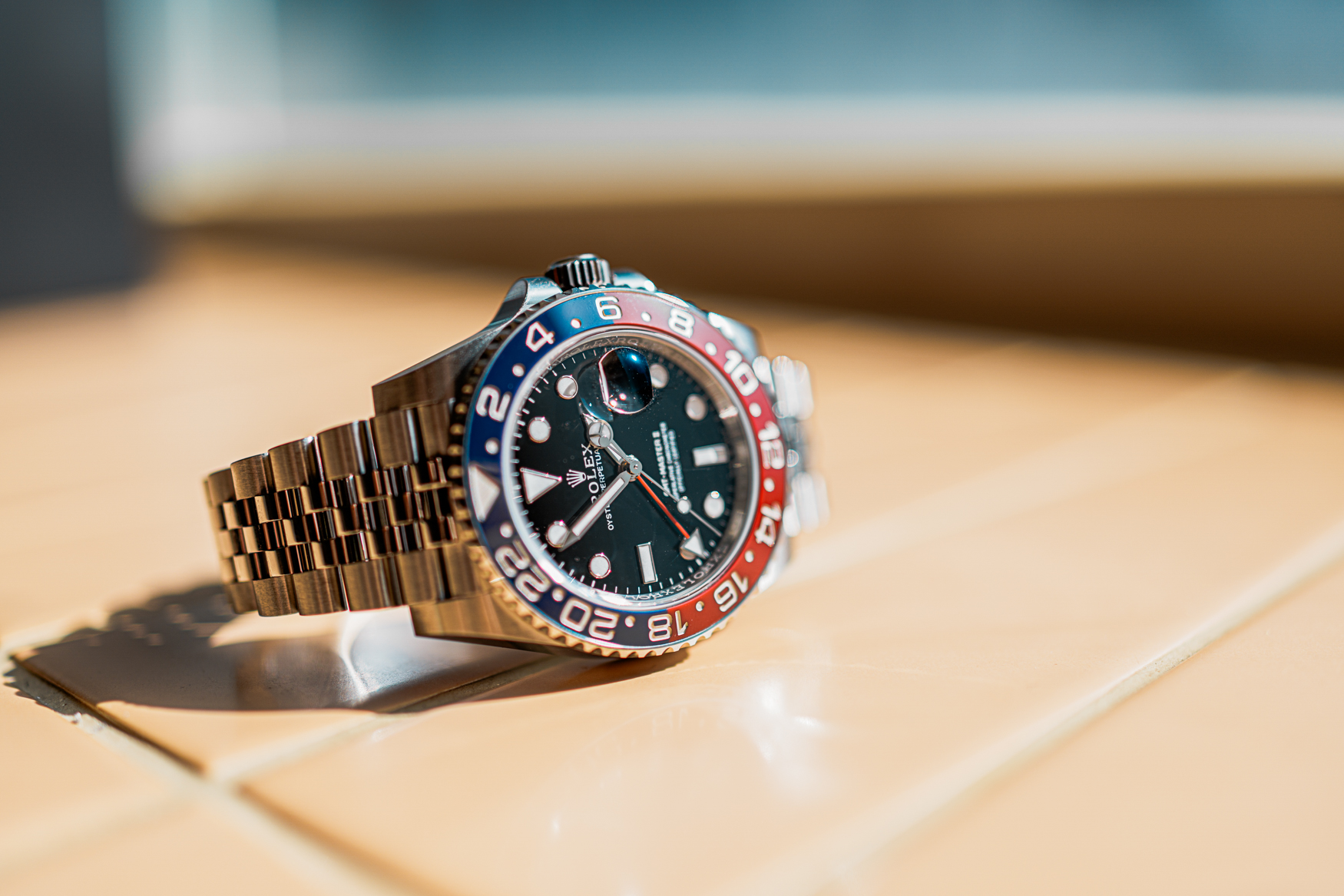 Rolex GMT Master II Pepsi 126710BLRO Lifestyle