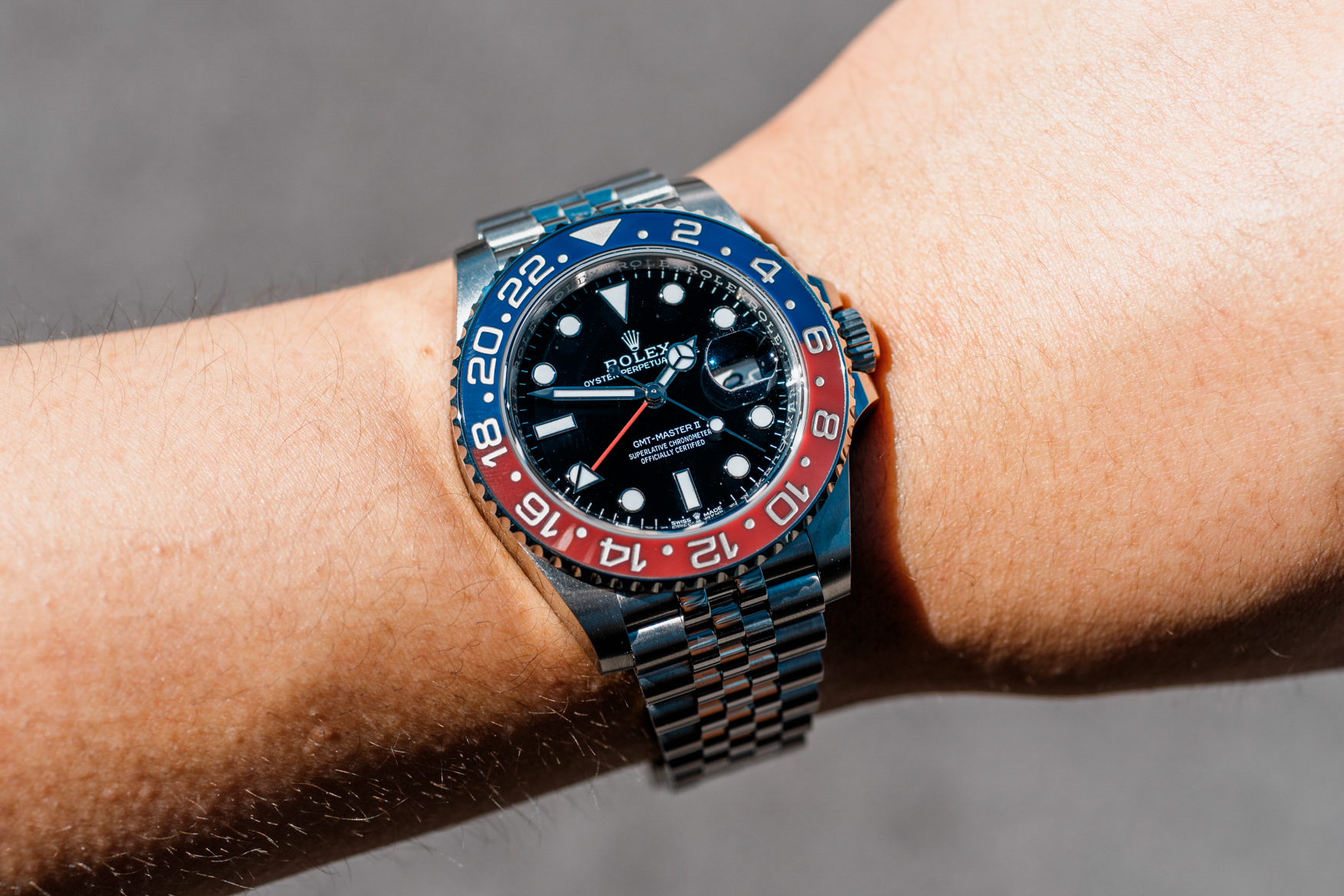 Đồng hồ đeo tay Rolex GMT Master II Pepsi 126710BLRO