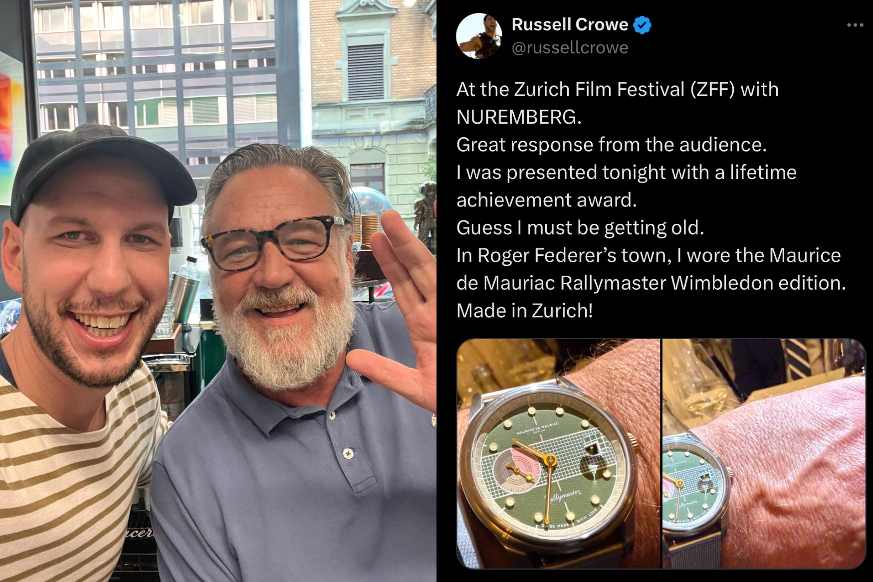 Russell Crowe Maurice de Mauriac