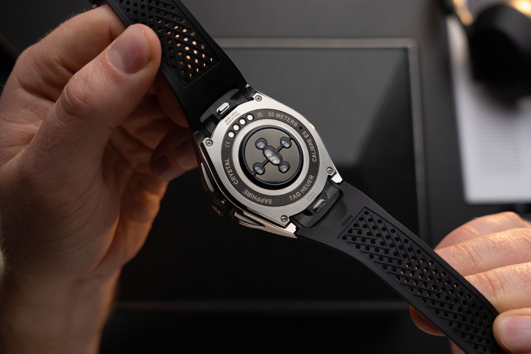 TAG Heuer Connected Calibre E5 45mm sensor