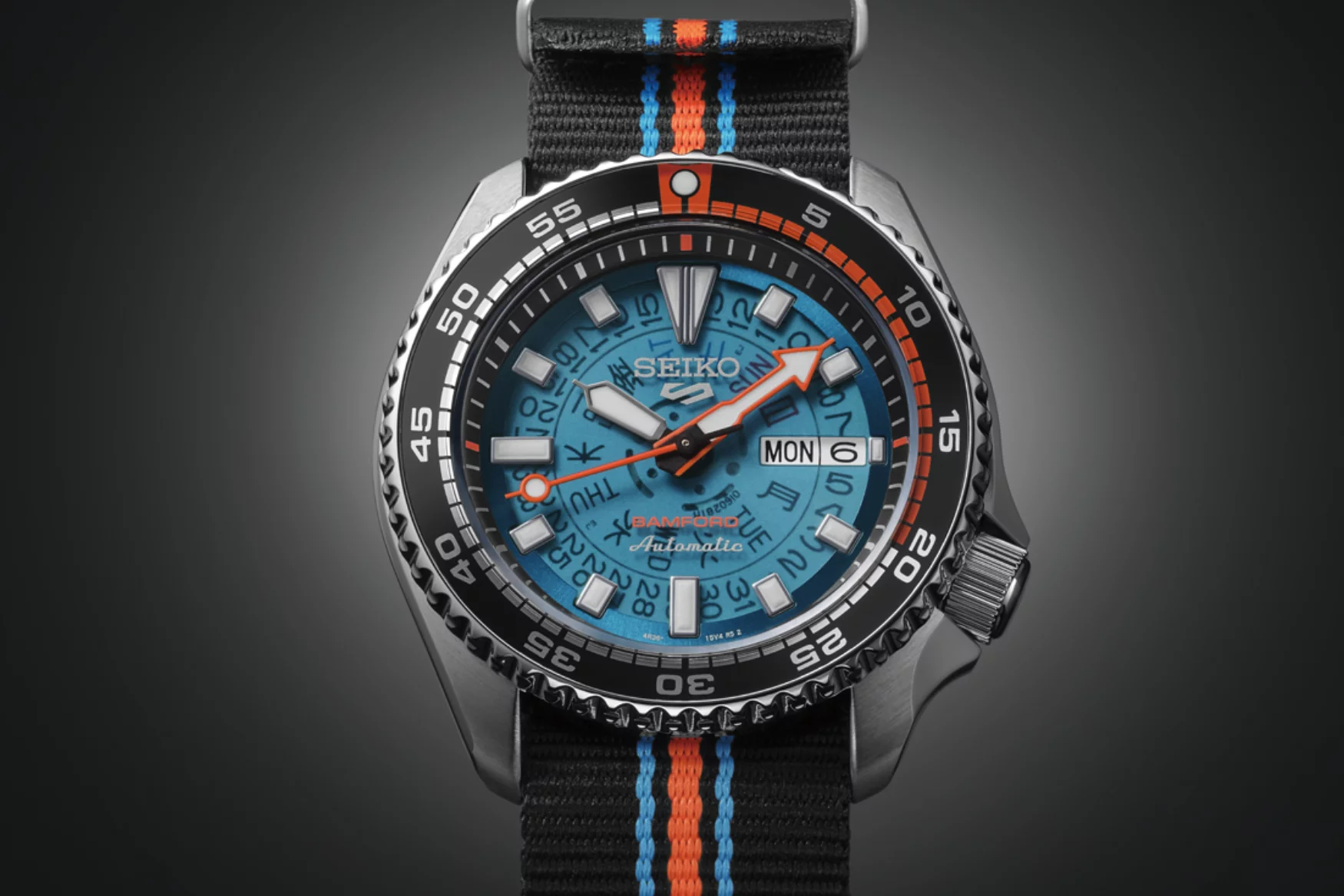 SEIKO 5スポーツ SBSA315 BAMFORD 限定モデル Seiko 5 Sports Bamford Limited Edition SBSA315 | INTRODUCING