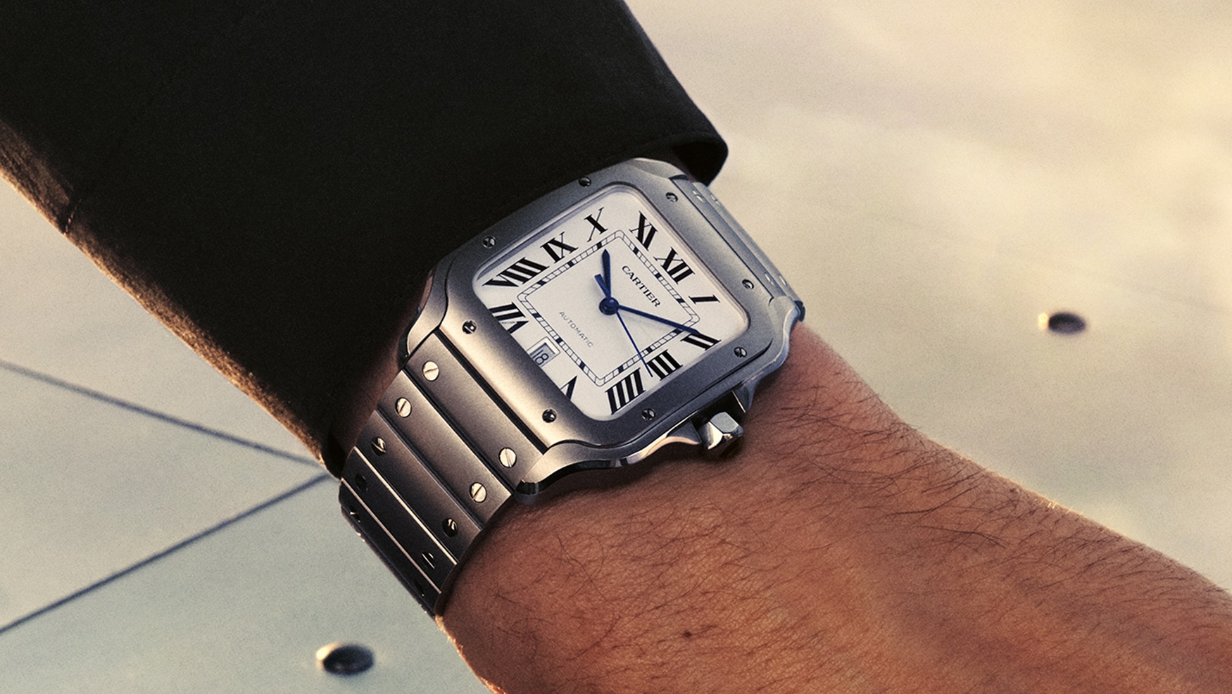 The new Cartier Santos de Cartier Titanium resolves a common point of consumer feedback
