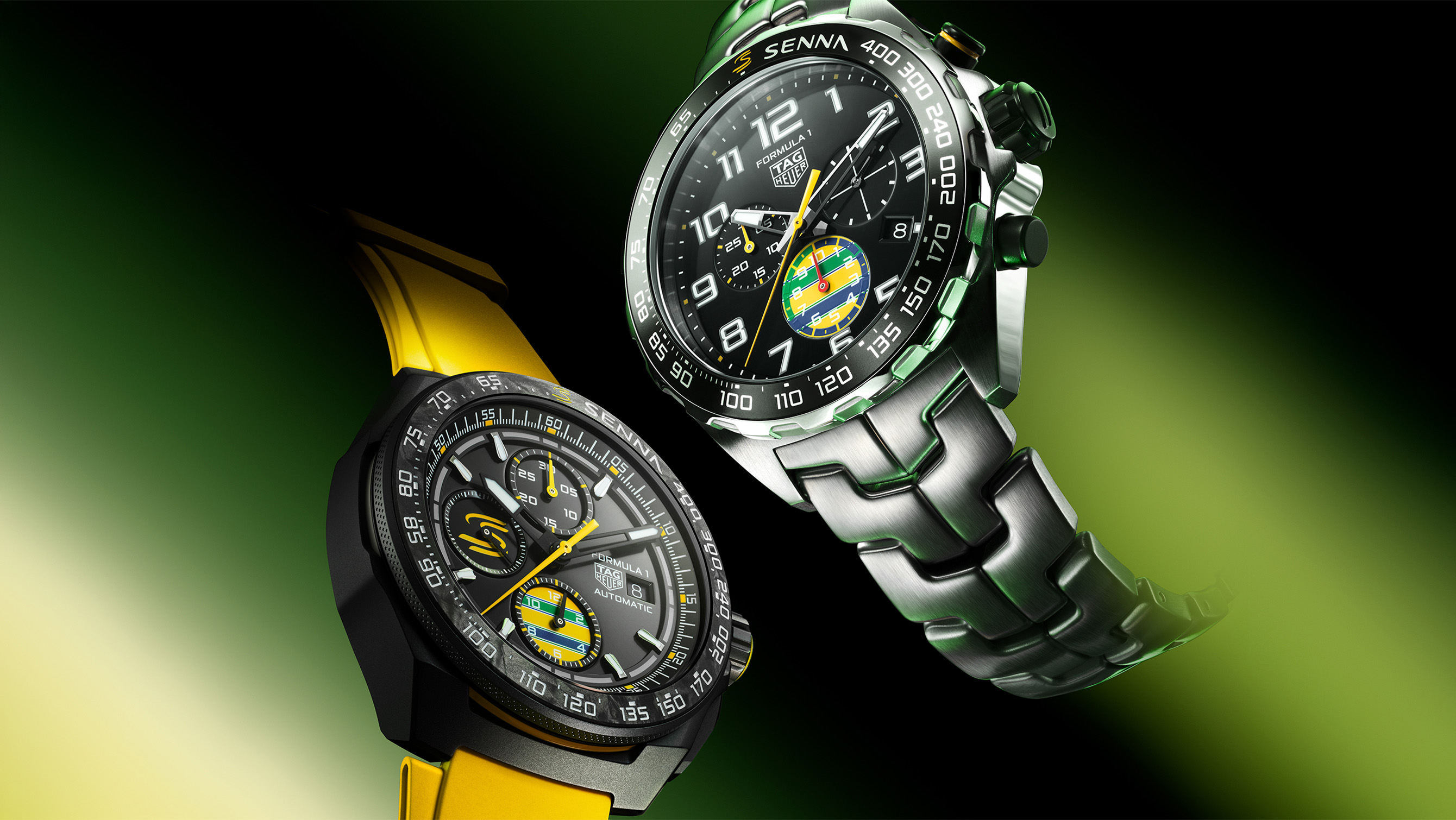 TAG Heuer Unveils Formula 1 Chronograph x Senna 2025 Collection