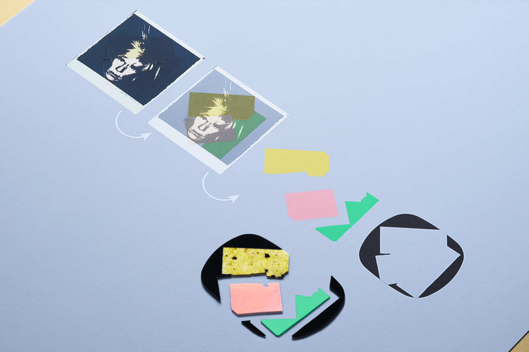 ảnh ghép của piaget andy warhol 2