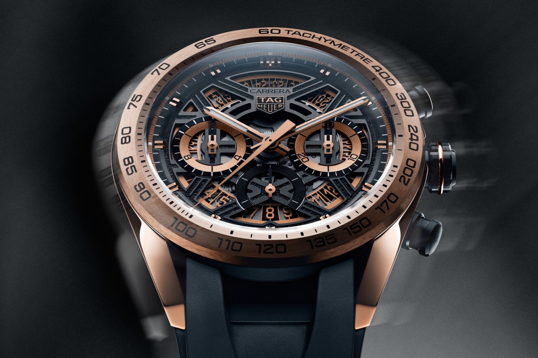 tag heuer carrera chronograph extreme sport rose gold