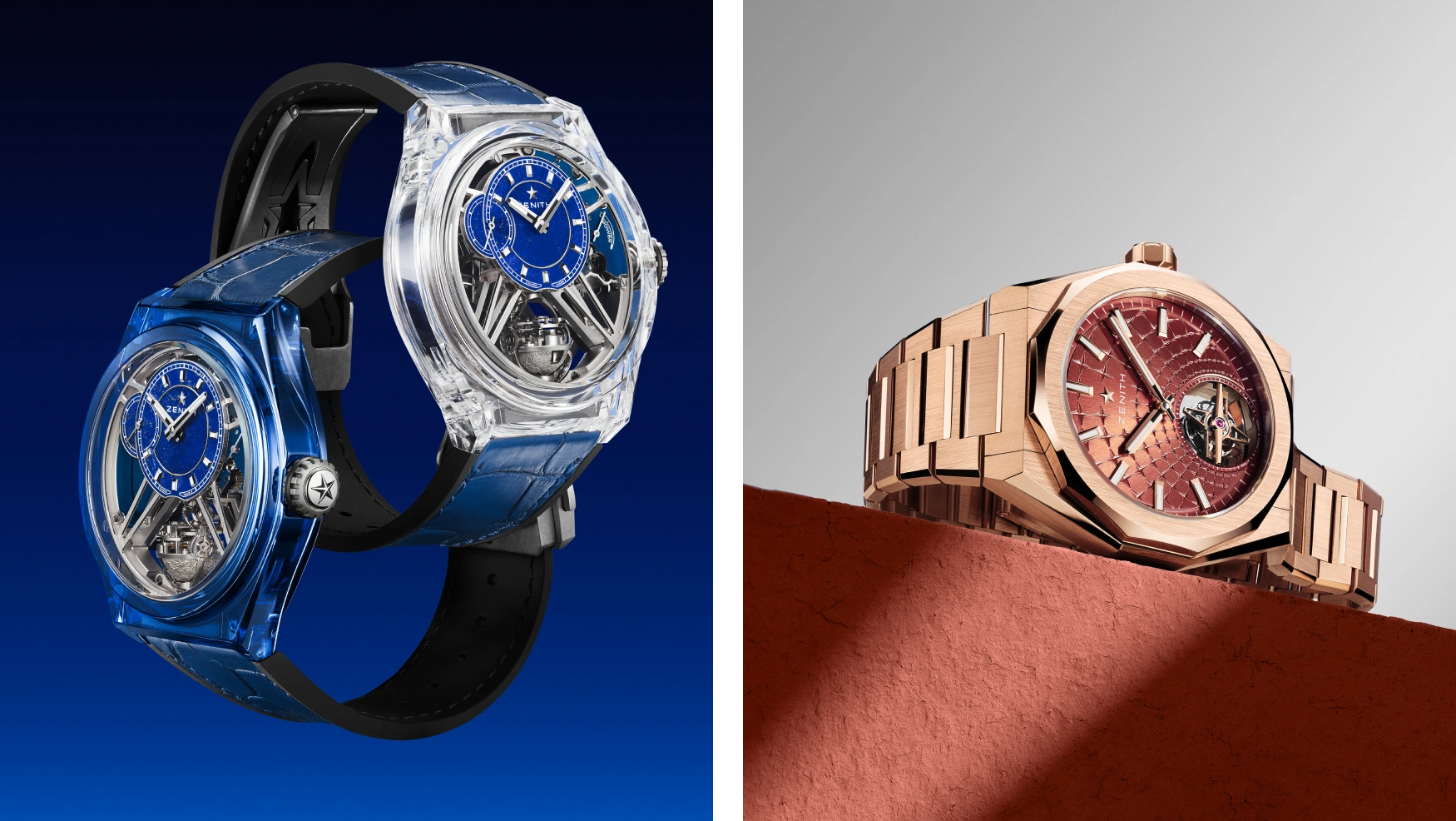 Zenith Defy Zero G & Skyline Tourbillon 160th Anniversary