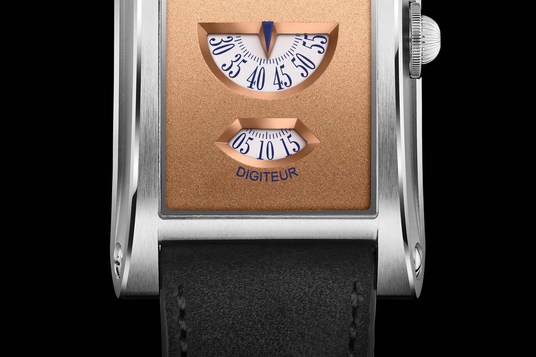 Mặt số cát Chronoswiss Neo Nigiteur Cận cảnh 2