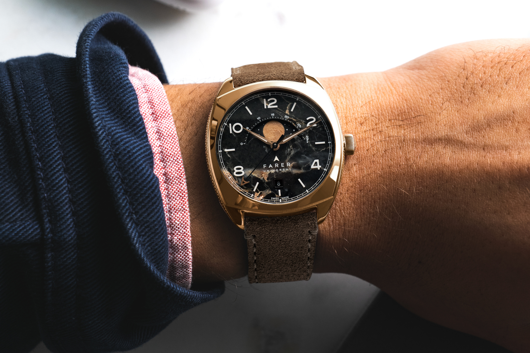 Farer Moonphase Stratton Vòng tay 2