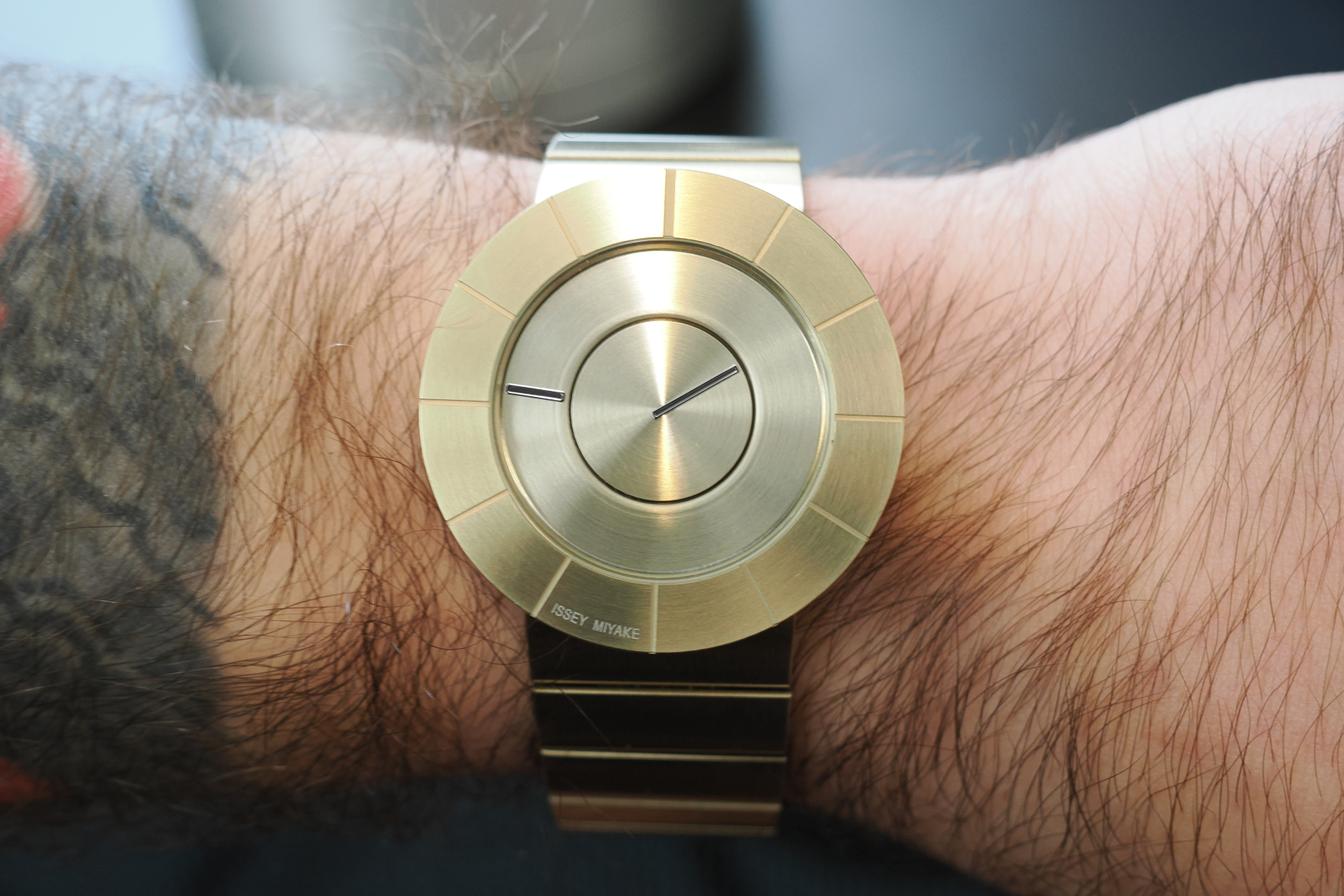 Issey Miyake TO wrist shot