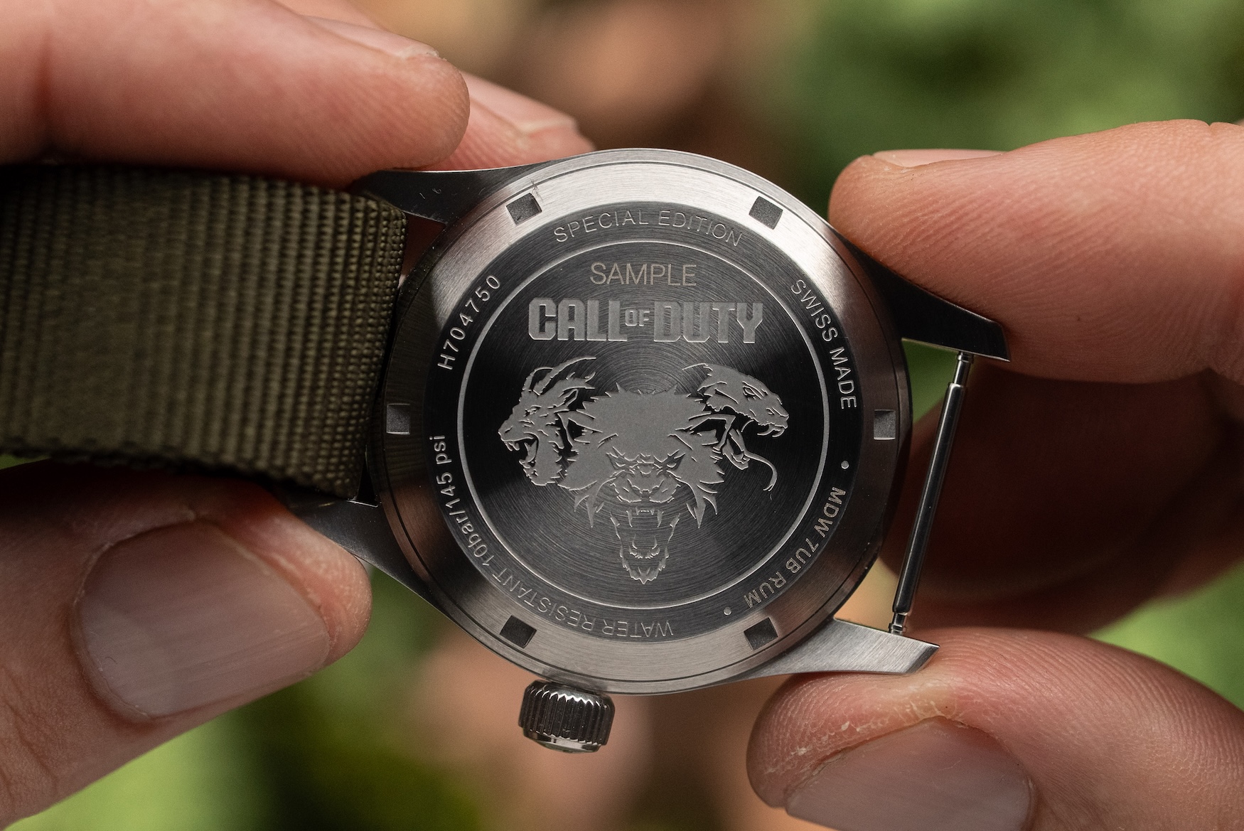 Hamilton kaki field tự động 38mm call of Duty 14