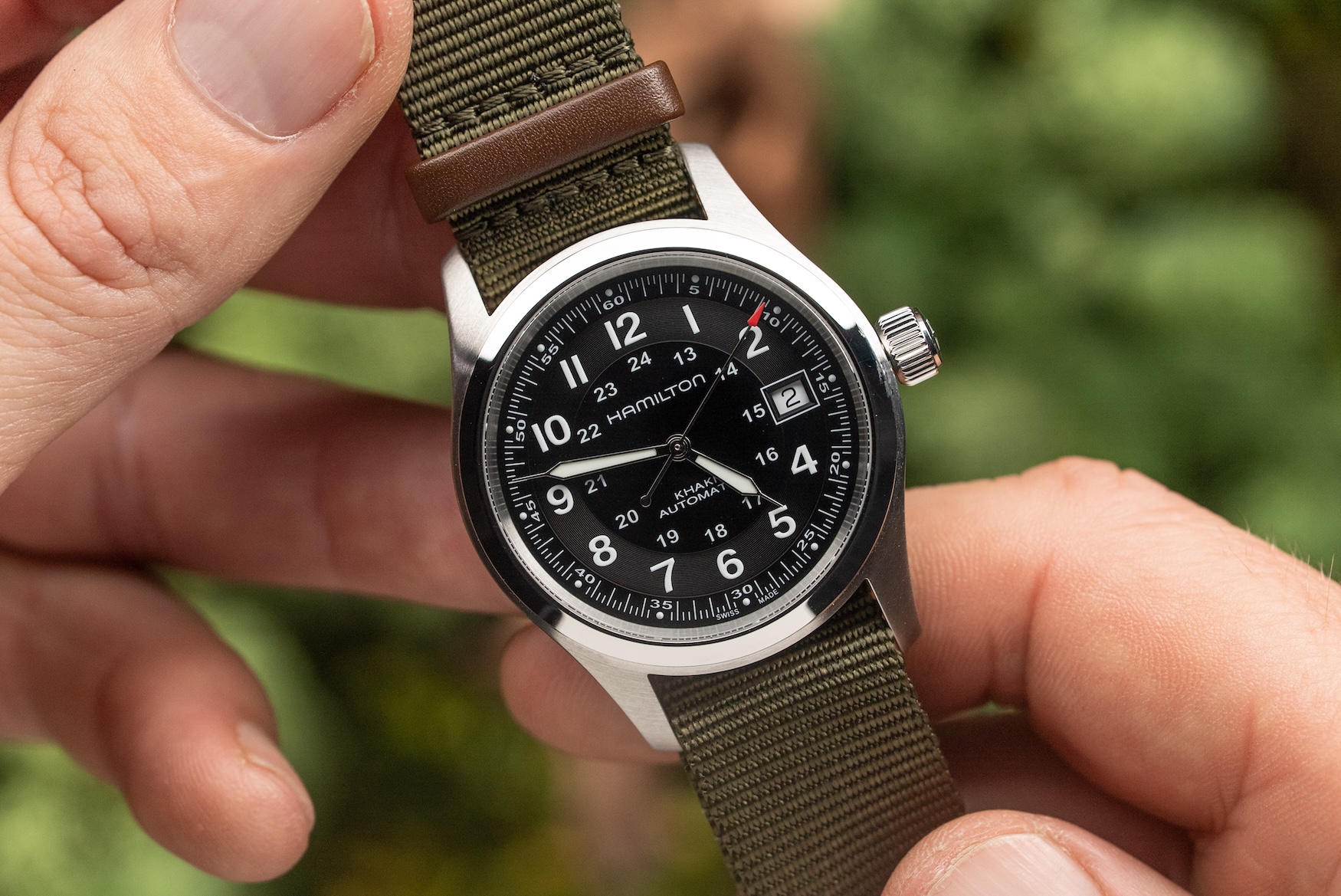 Hamilton kaki field tự động 38mm call of Duty 15