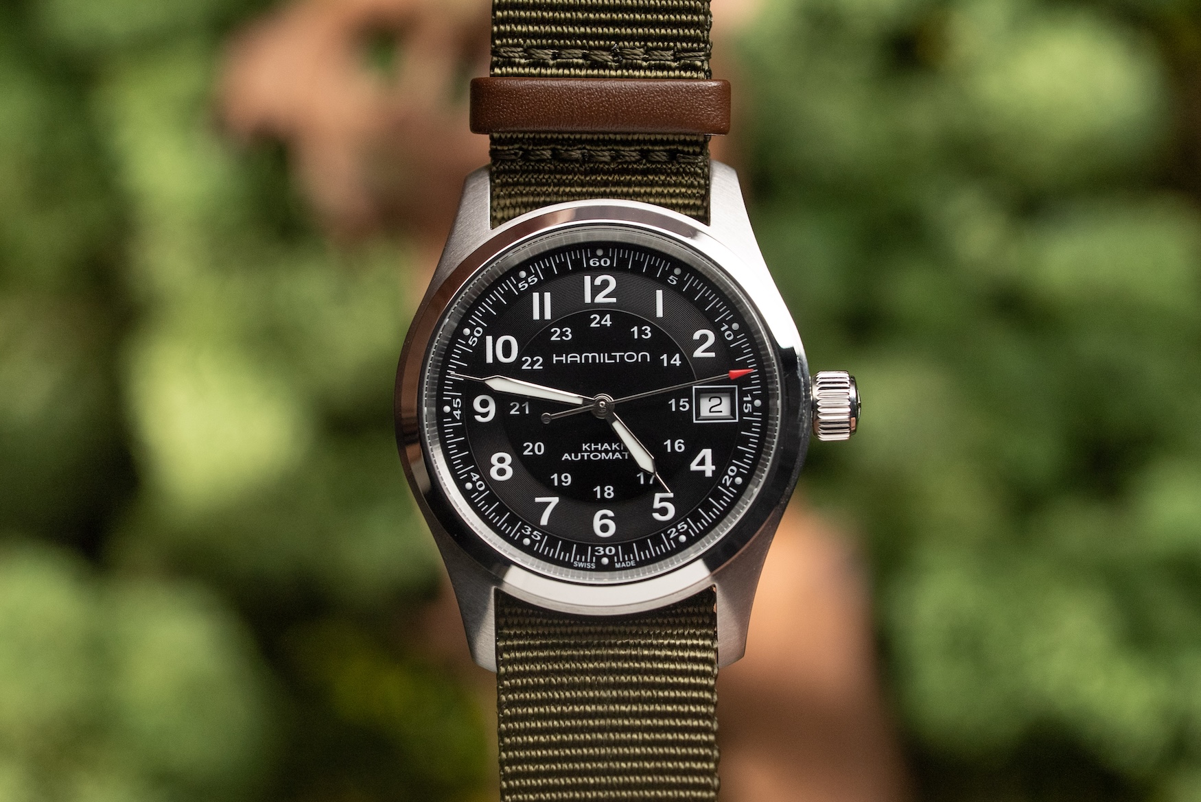 Hamilton kaki field tự động 38mm call of Duty 16