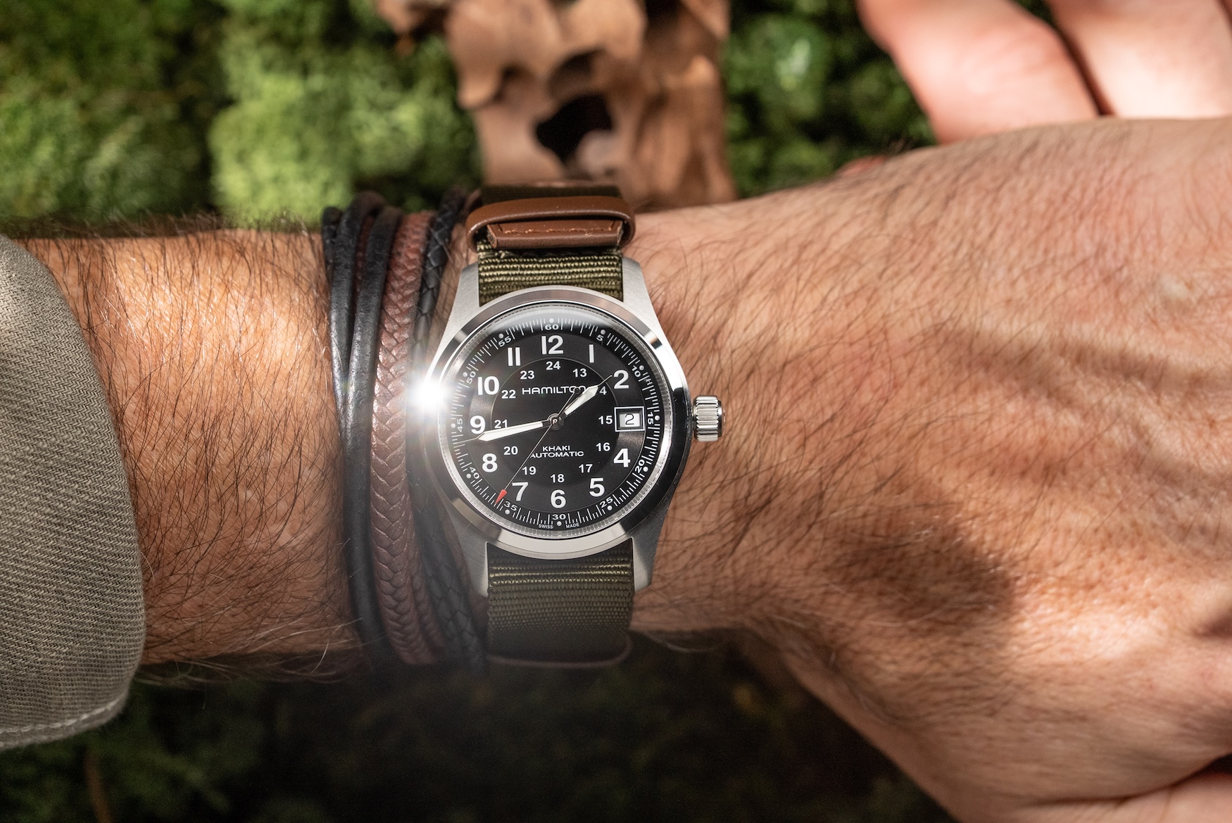 Hamilton kaki field tự động 38mm call of Duty 22