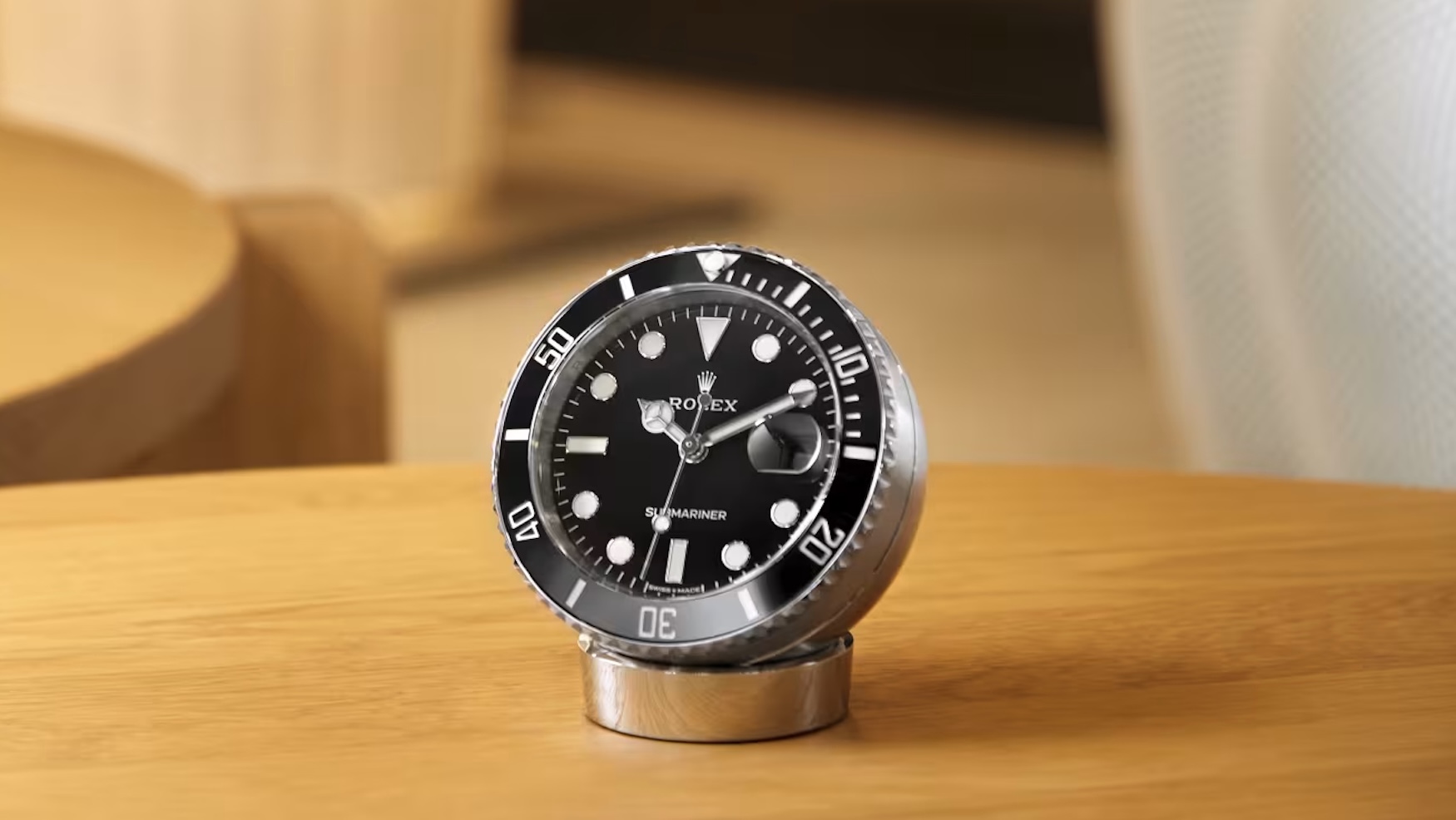 First new Rolex Submariner Desk Clock sells at auction