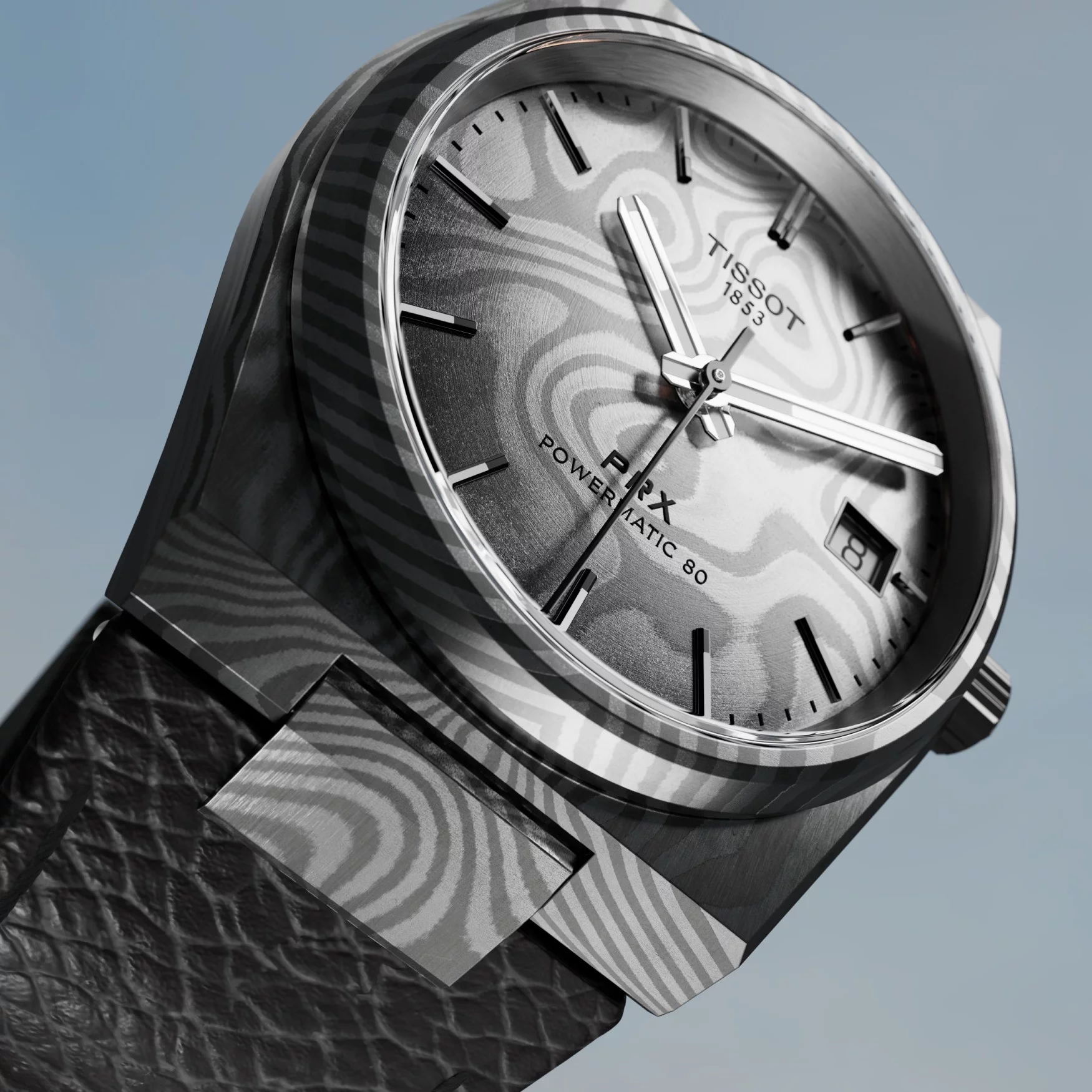Tissot PRX Titanium & Damascus Steel | INTRODUCING