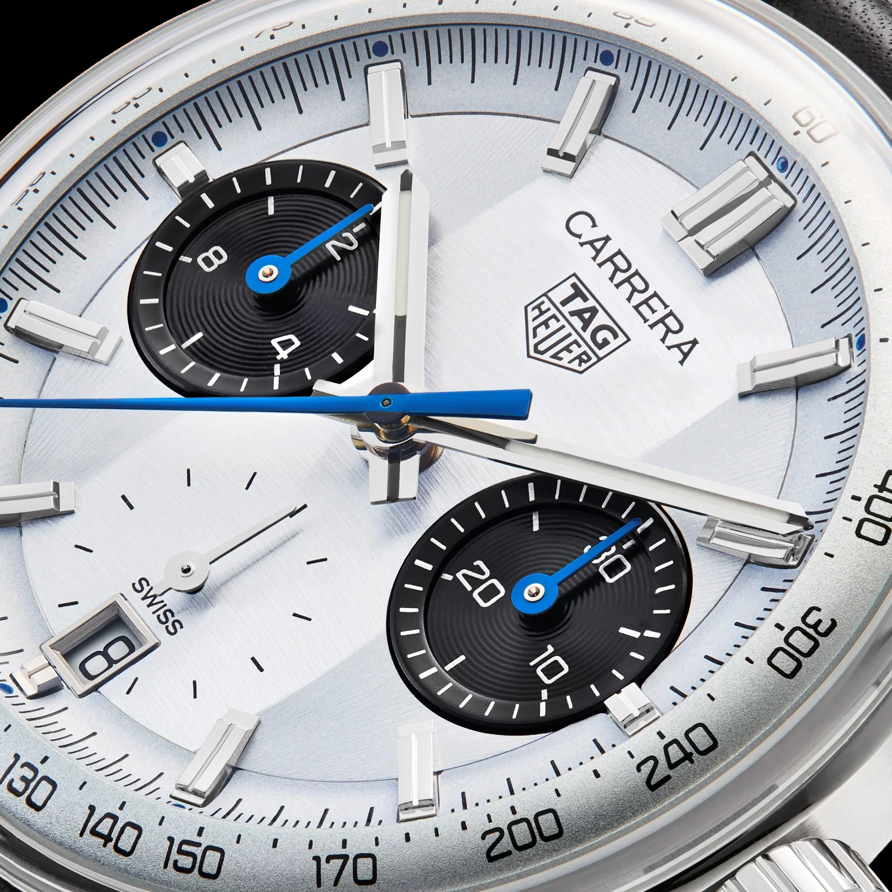 TAG Heuer Carrera Glassbox Australian Limited Edition dial closeup