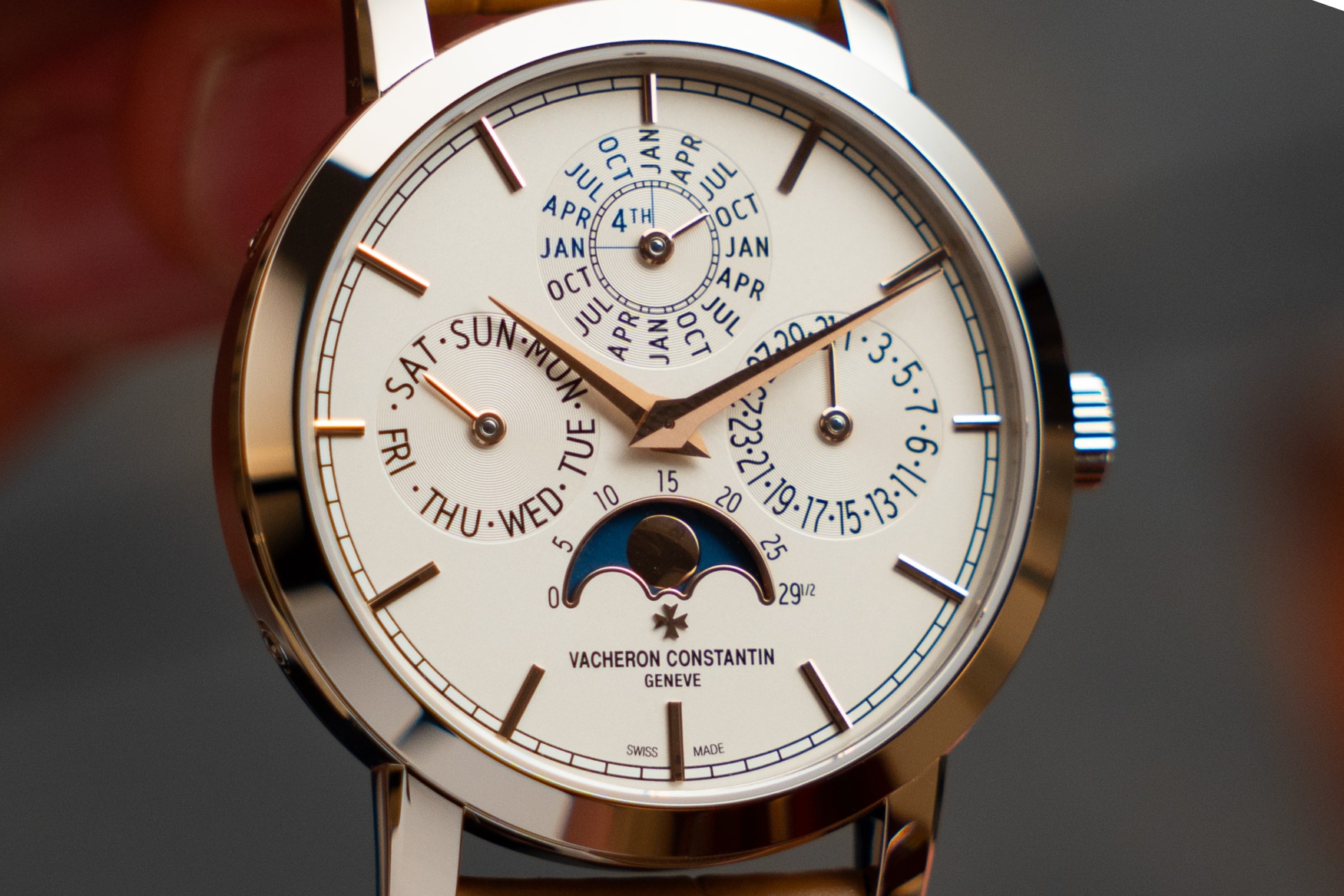Vacheron Constantin Traditionnelle Perpetual Calendar Ultra Thin white gold dial