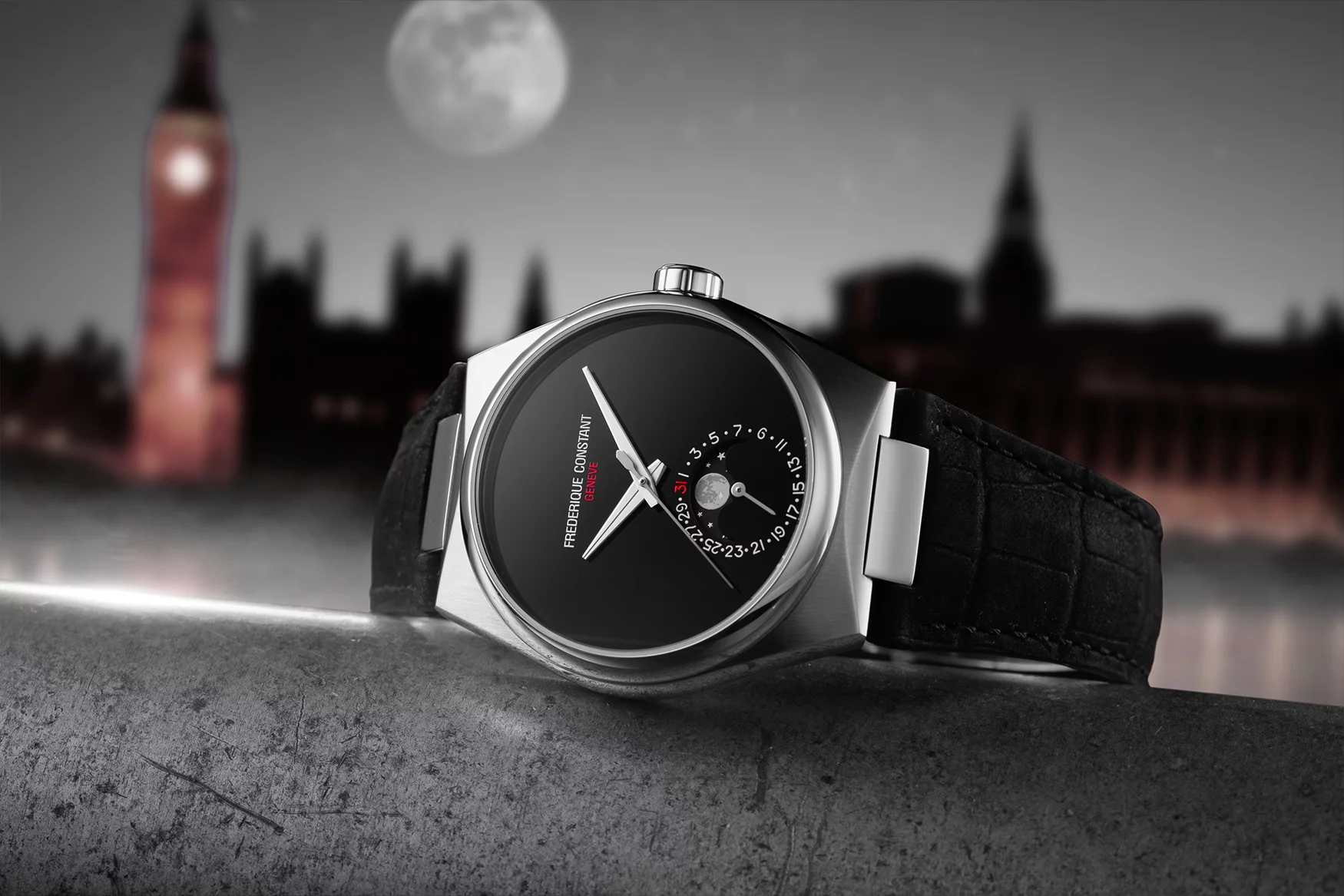 Frederique Constant x Time+Tide Highlife Moonphase Manufacture