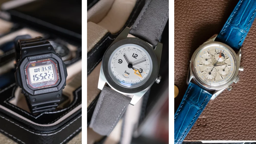 The three watches Borna wore most in 2025 are…